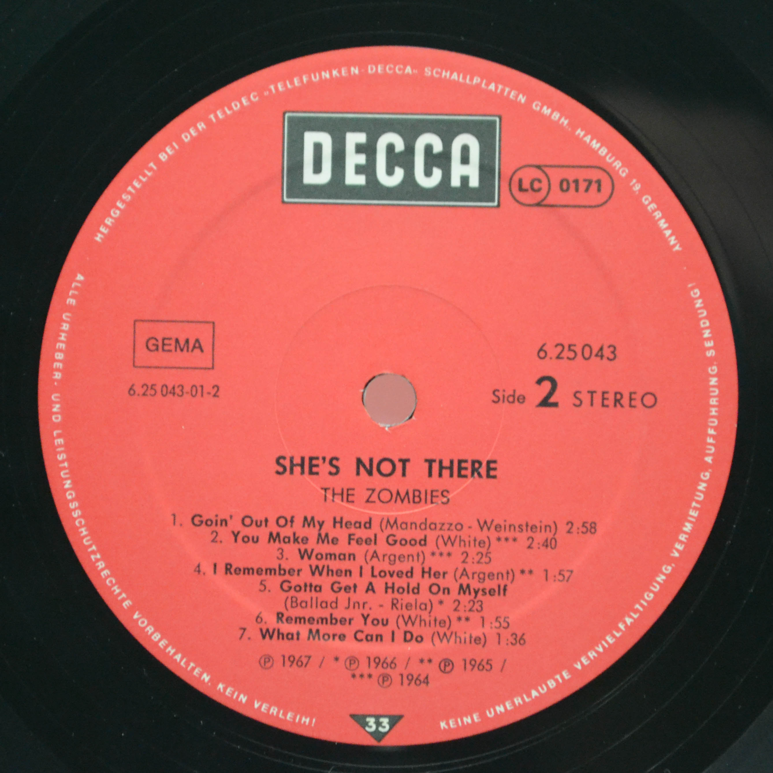Zombies — She's Not There, 1981