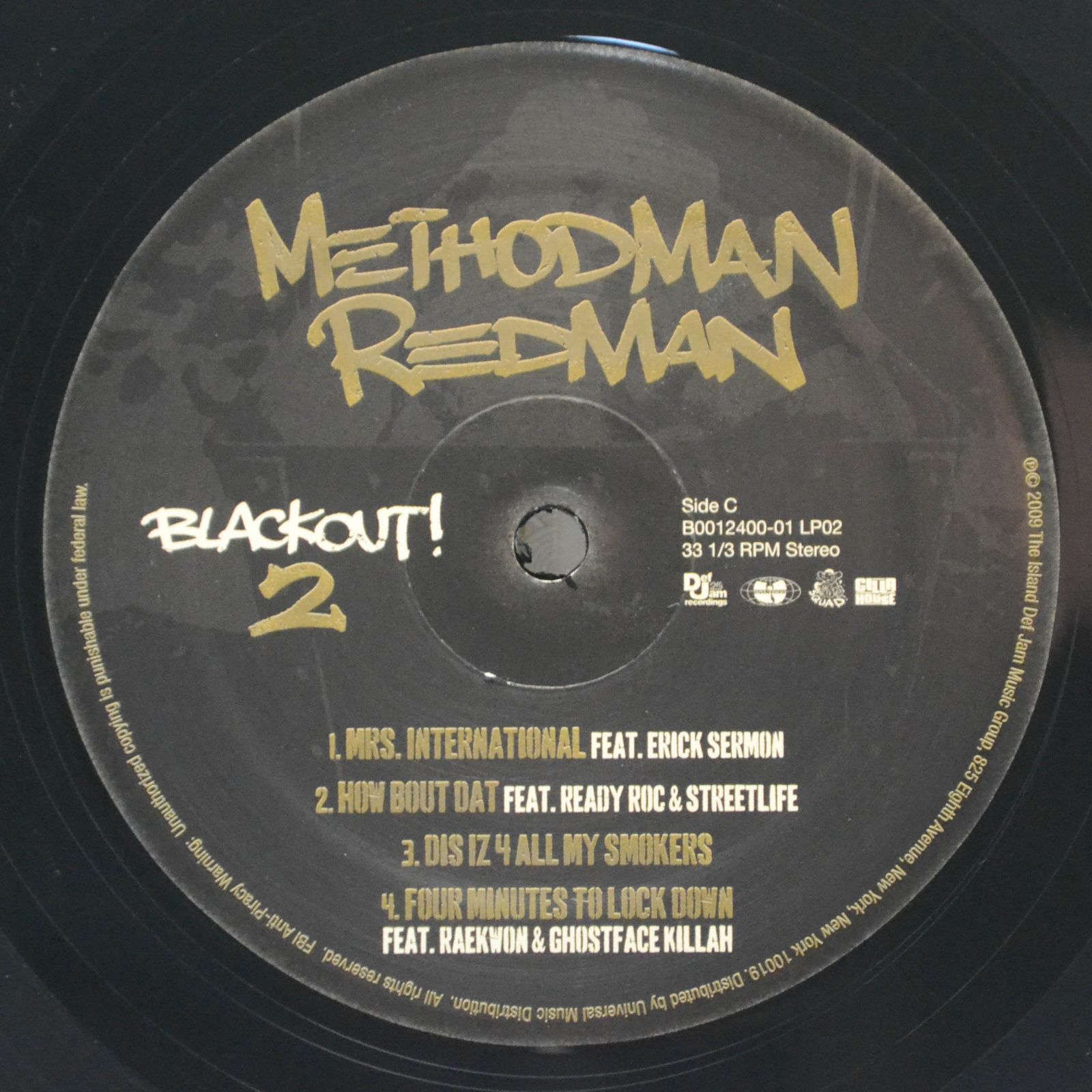 Method Man & Redman — Blackout! 2 (2LP, USA), 2009