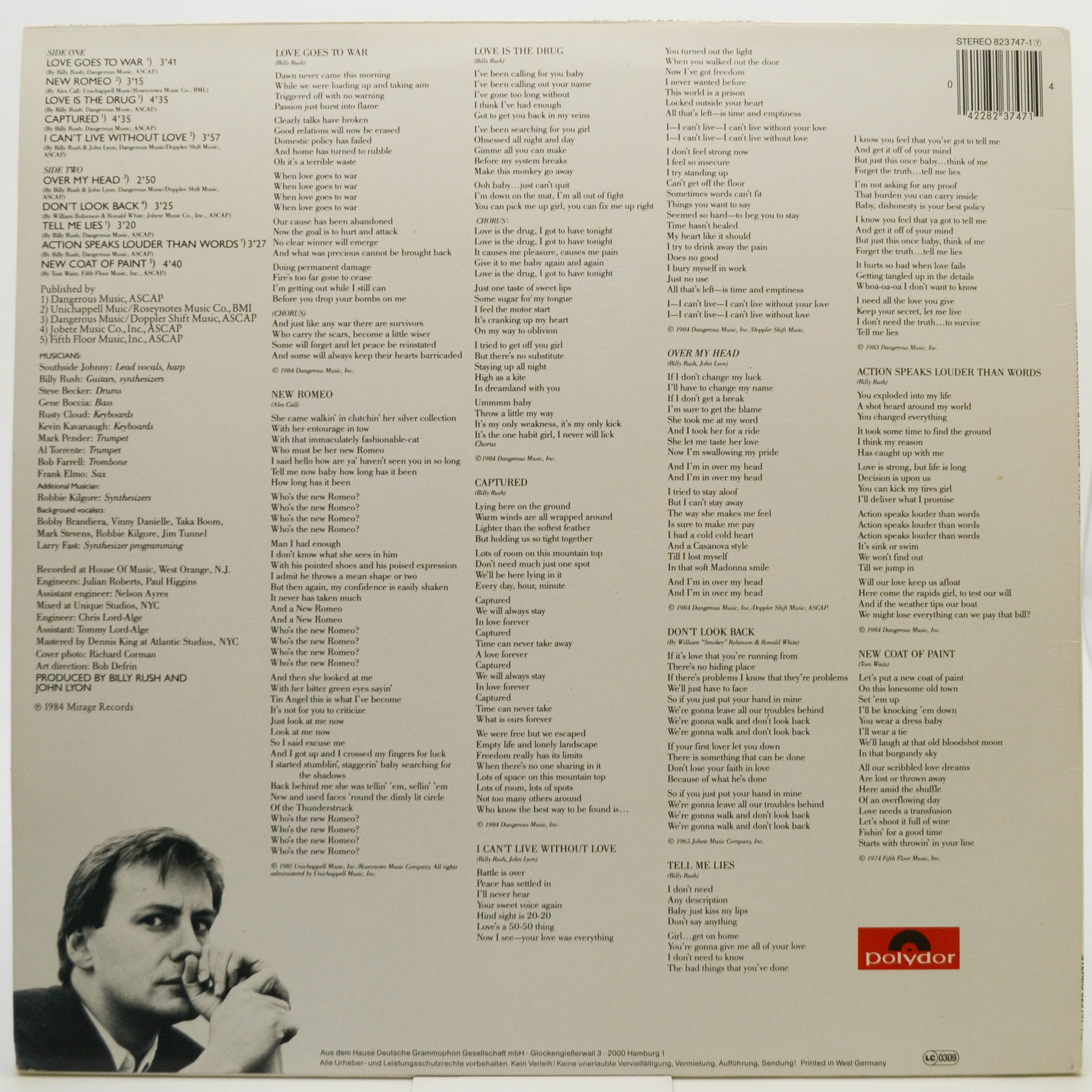 Southside Johnny & The Jukes - In The Heat, 3490 ₽ Германия