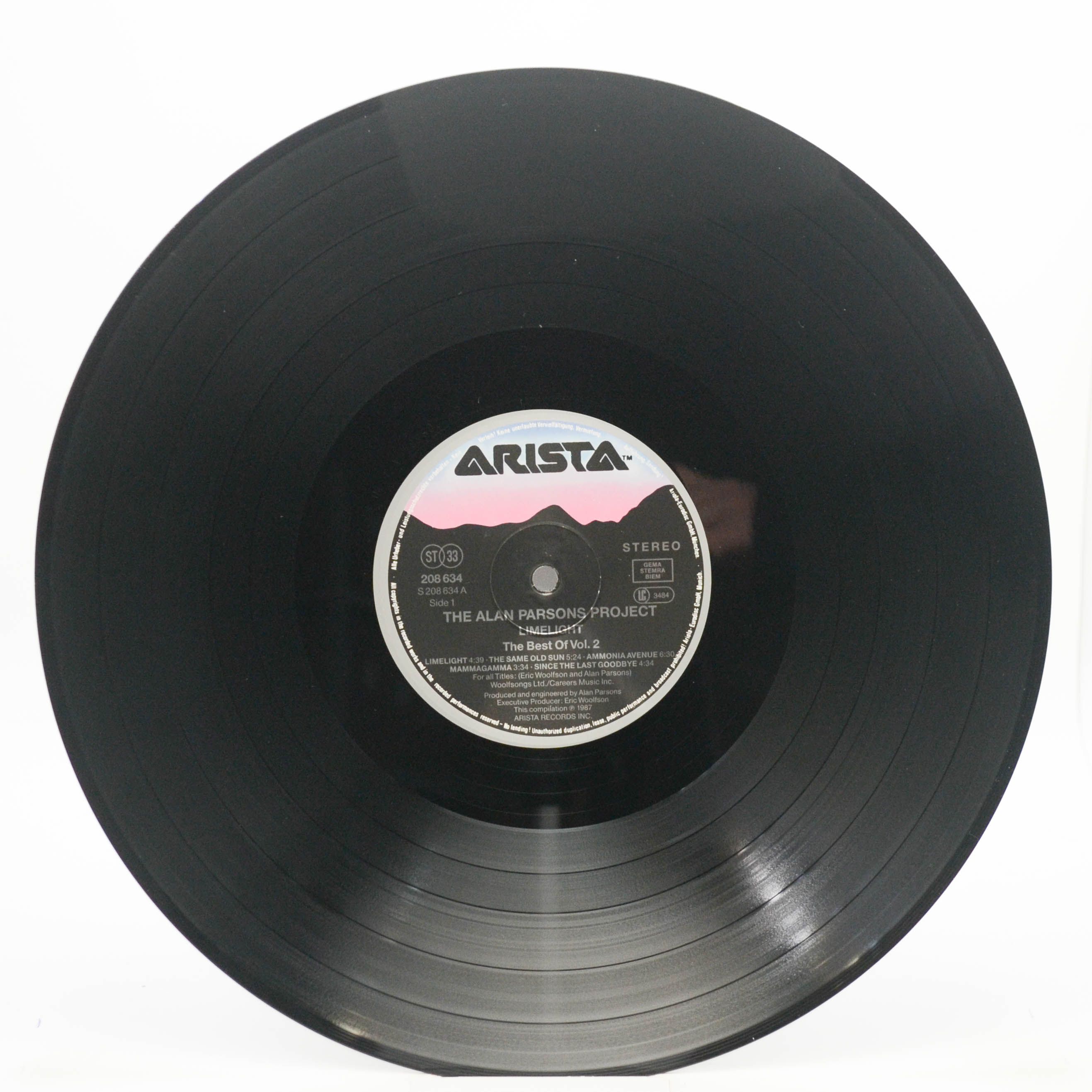 Alan Parsons Project — Limelight - The Best Of Vol.2, 1987