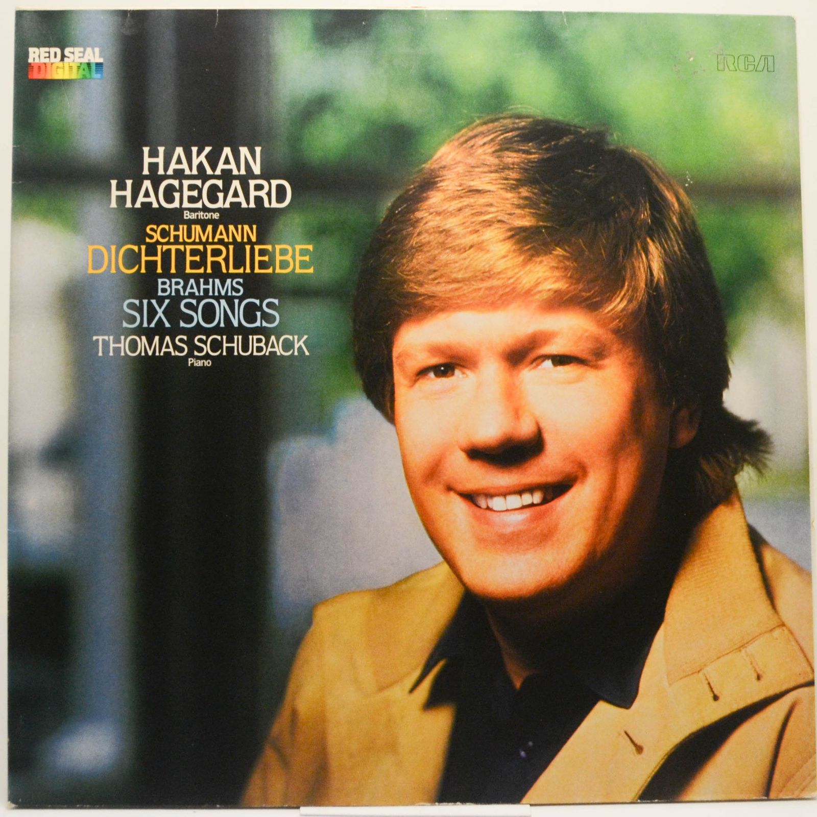 Hakan Hagegard - Schumann / Brahms — Dichterliebe / Six Songs, 1982
