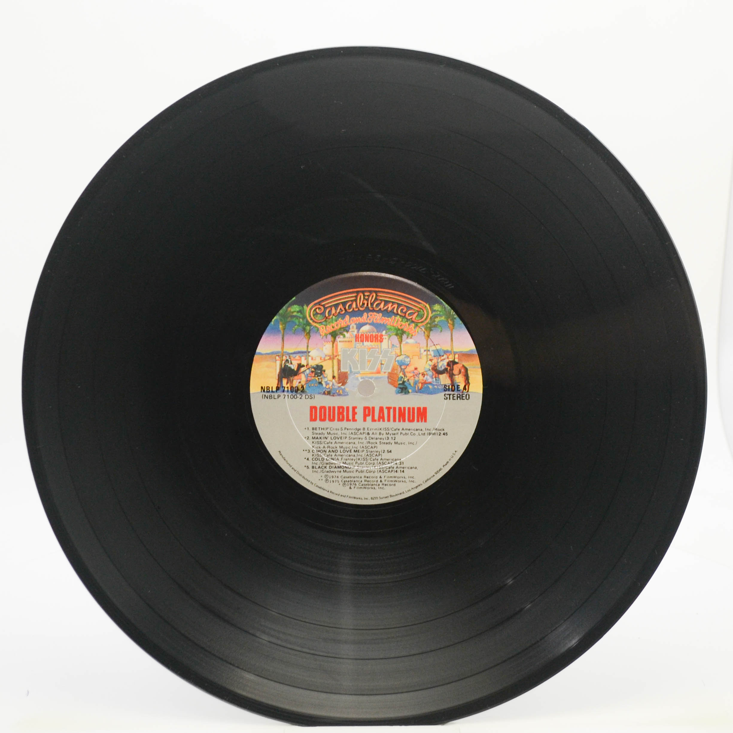 Виниловая пластинка Kiss — Double Platinum (2LP, 1-st, USA), 1978
