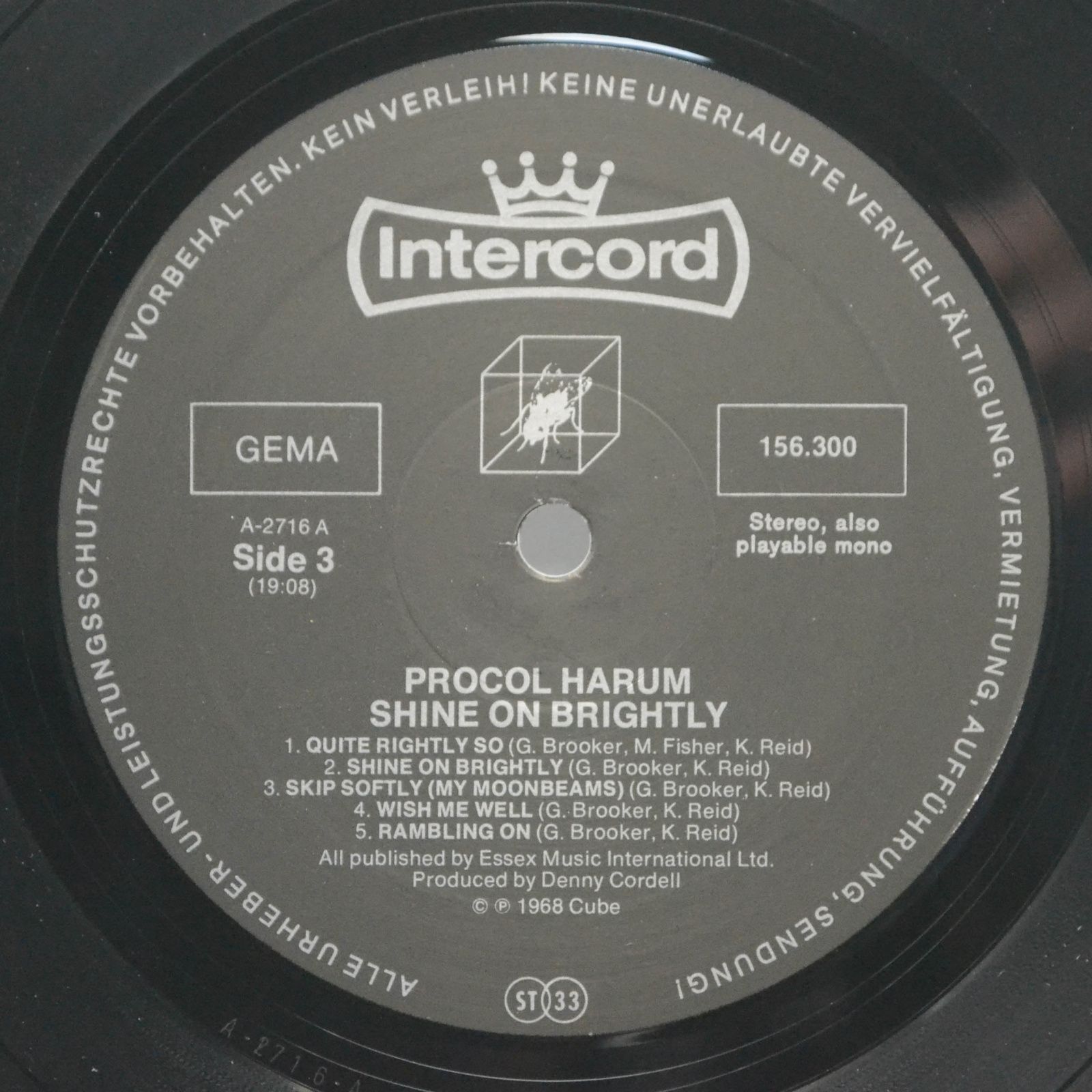 Procol Harum — A Salty Dog / Shine On Brightly (2LP), 1976