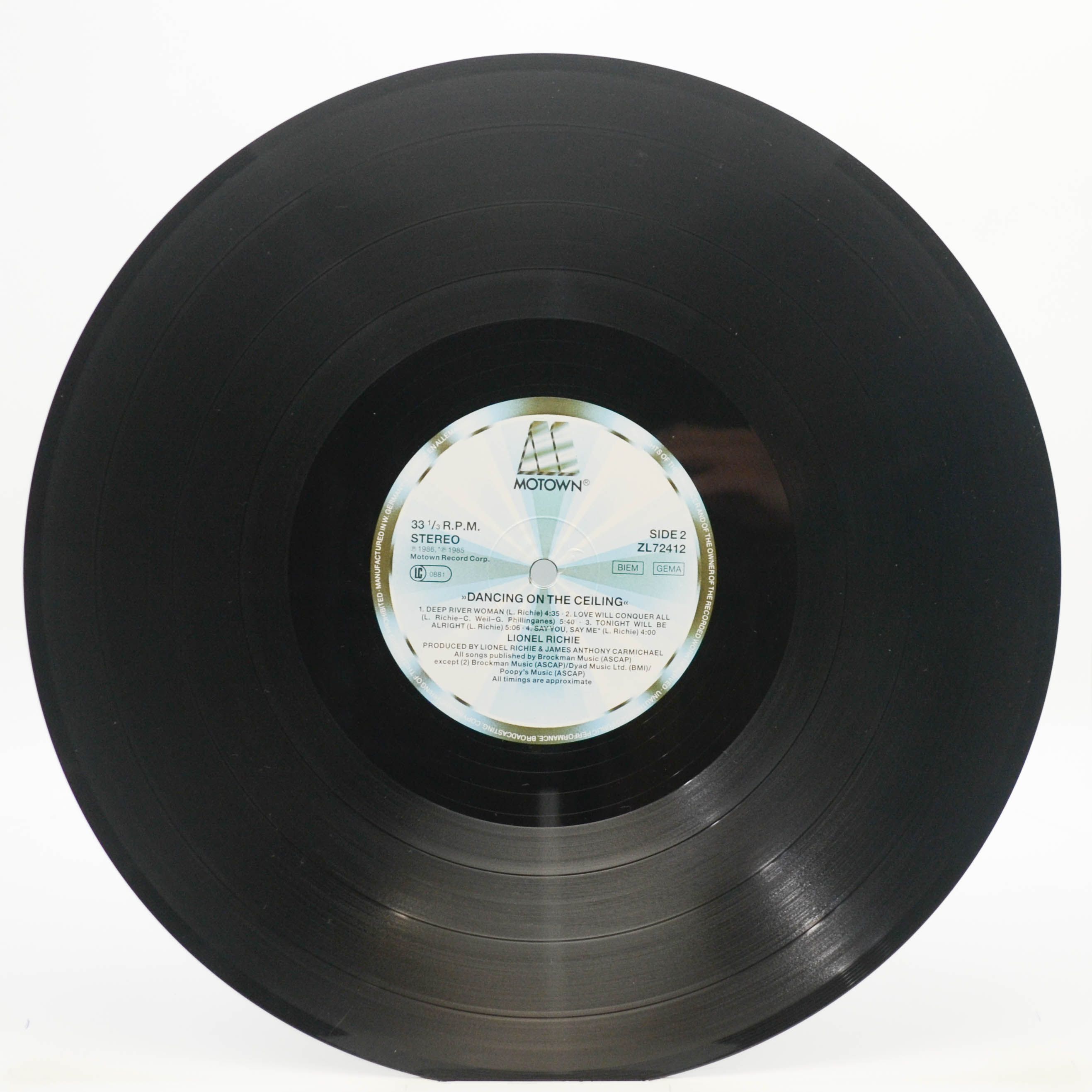 Lionel Richie — Dancing On The Ceiling, 1986