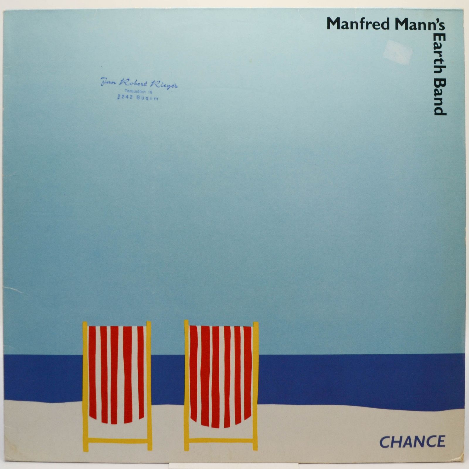 Manfred Mann's Earth Band — Chance, 1980