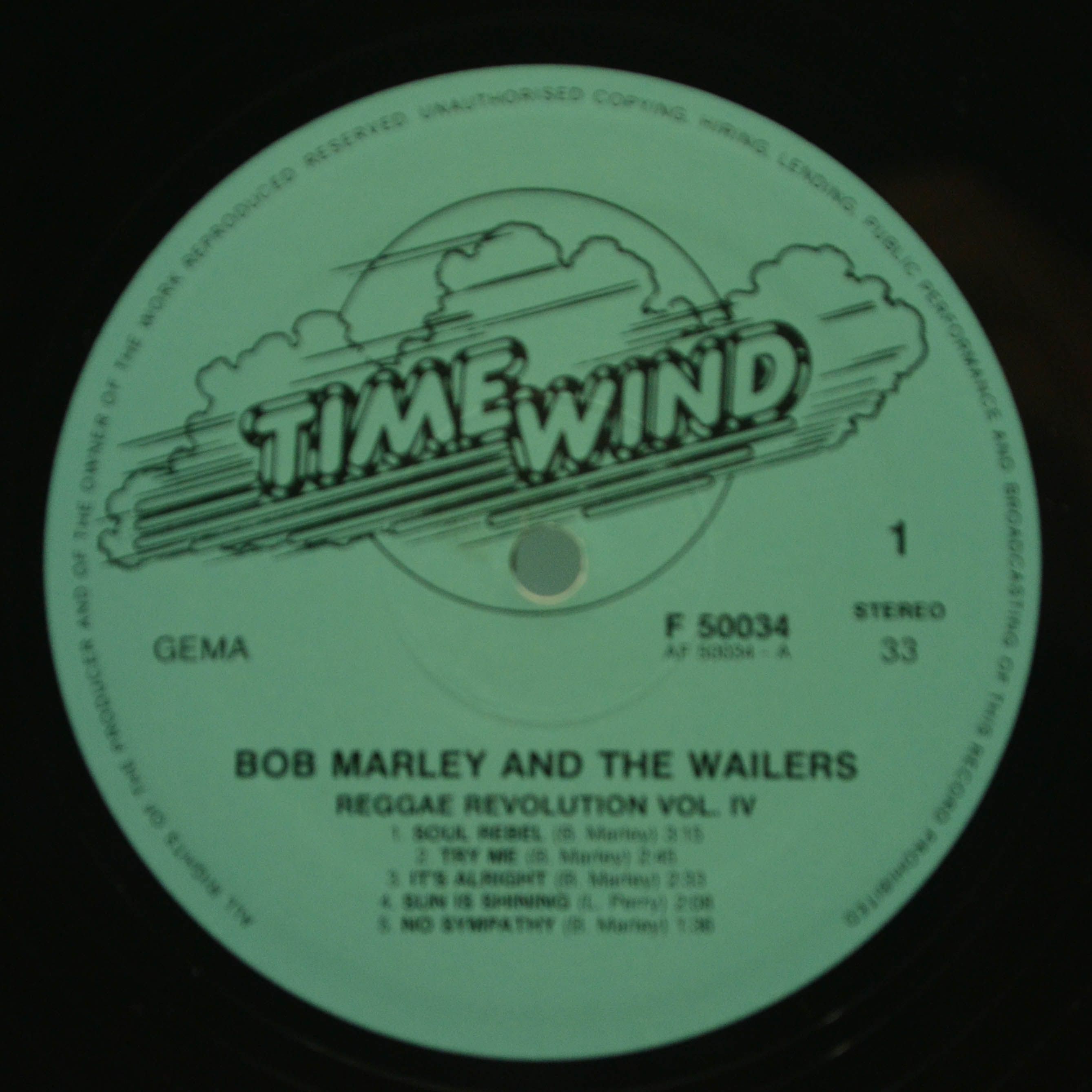 Bob Marley And The Wailers — Reggae Revolution Vol. 4, 1984