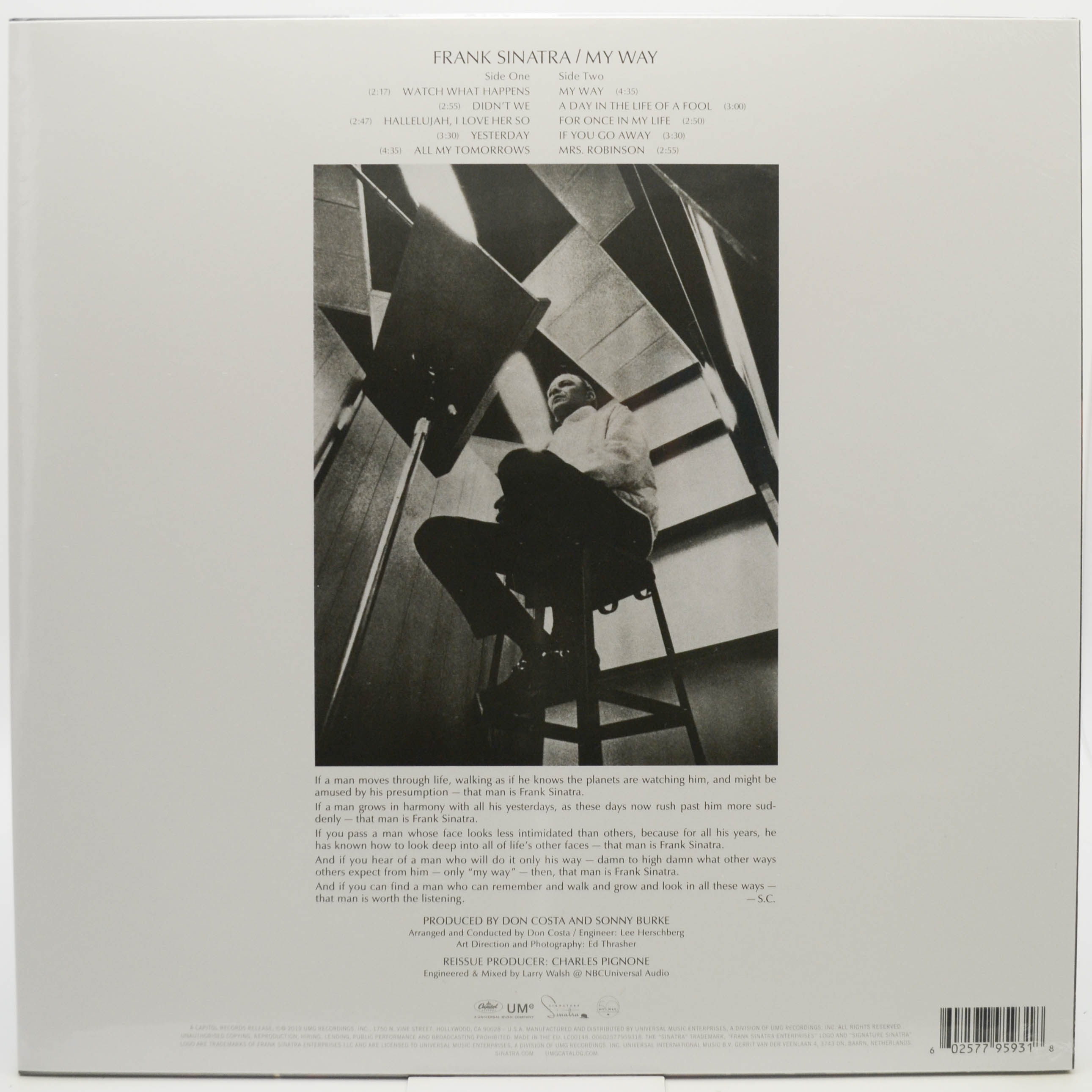 Frank Sinatra — My Way, 1969