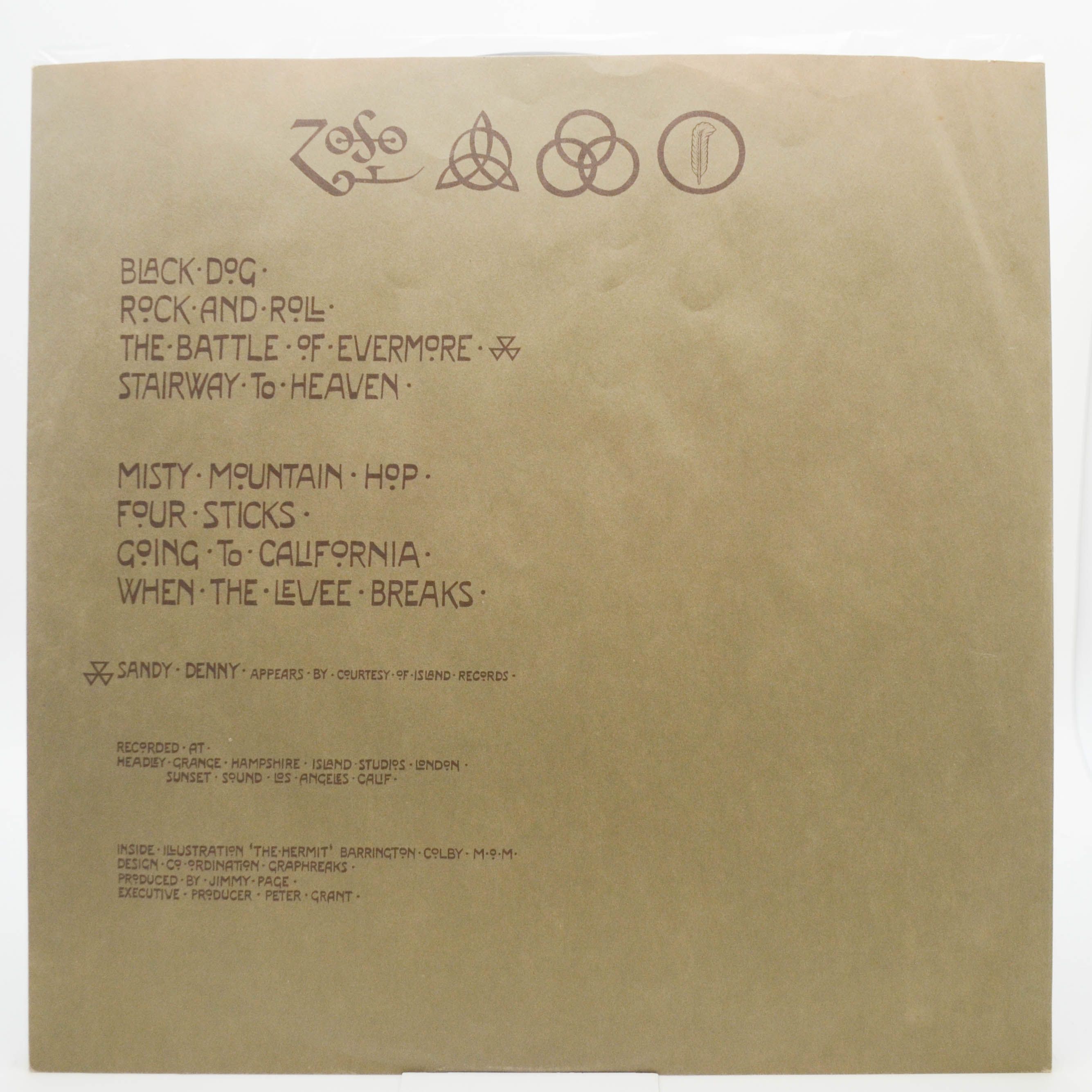 Led Zeppelin — Untitled, 1971