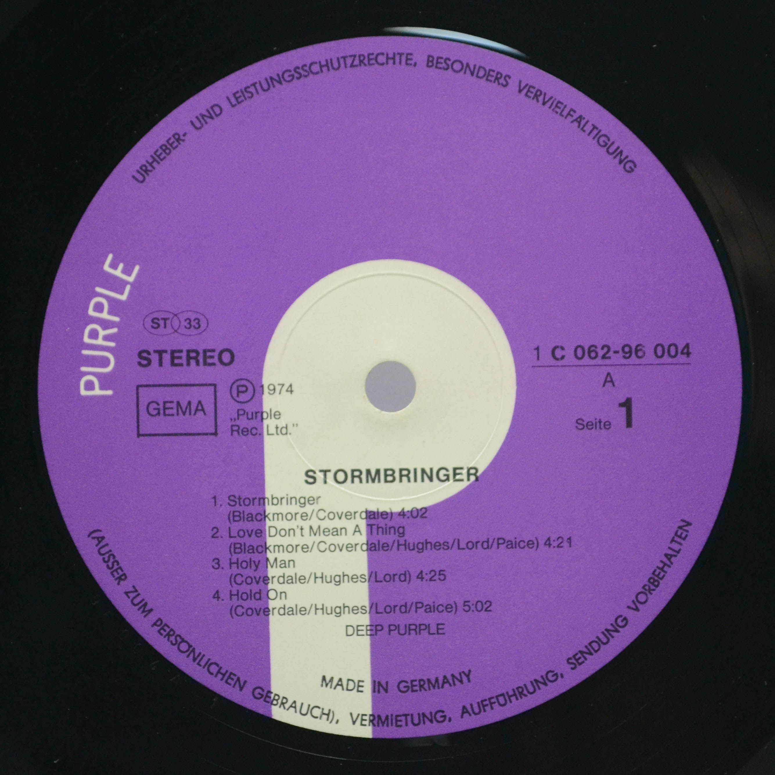 Deep Purple — Stormbringer, 1974
