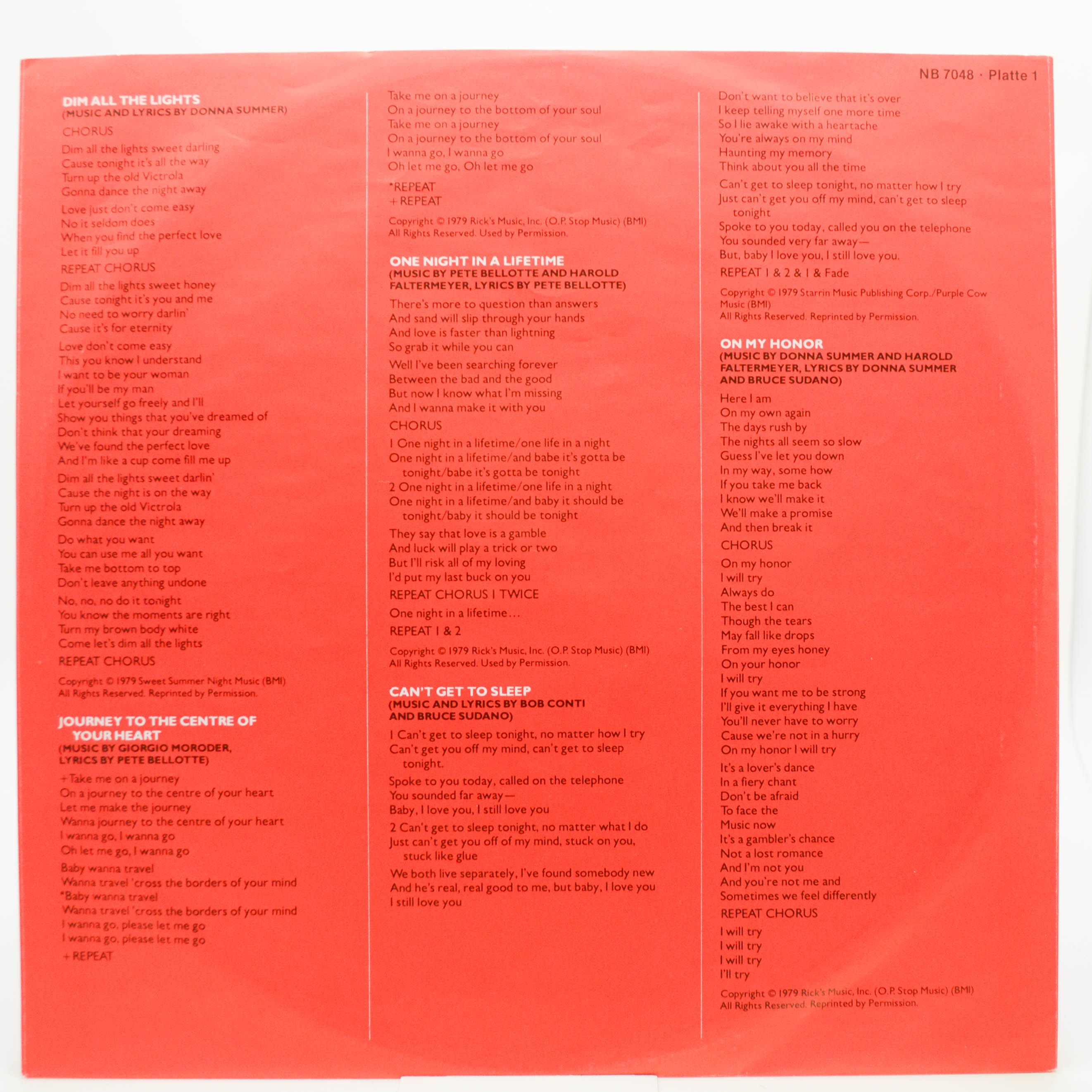 Donna Summer — Bad Girls (2LP), 1979