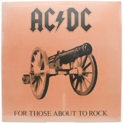 For Those About To Rock (We Salute You), 1981