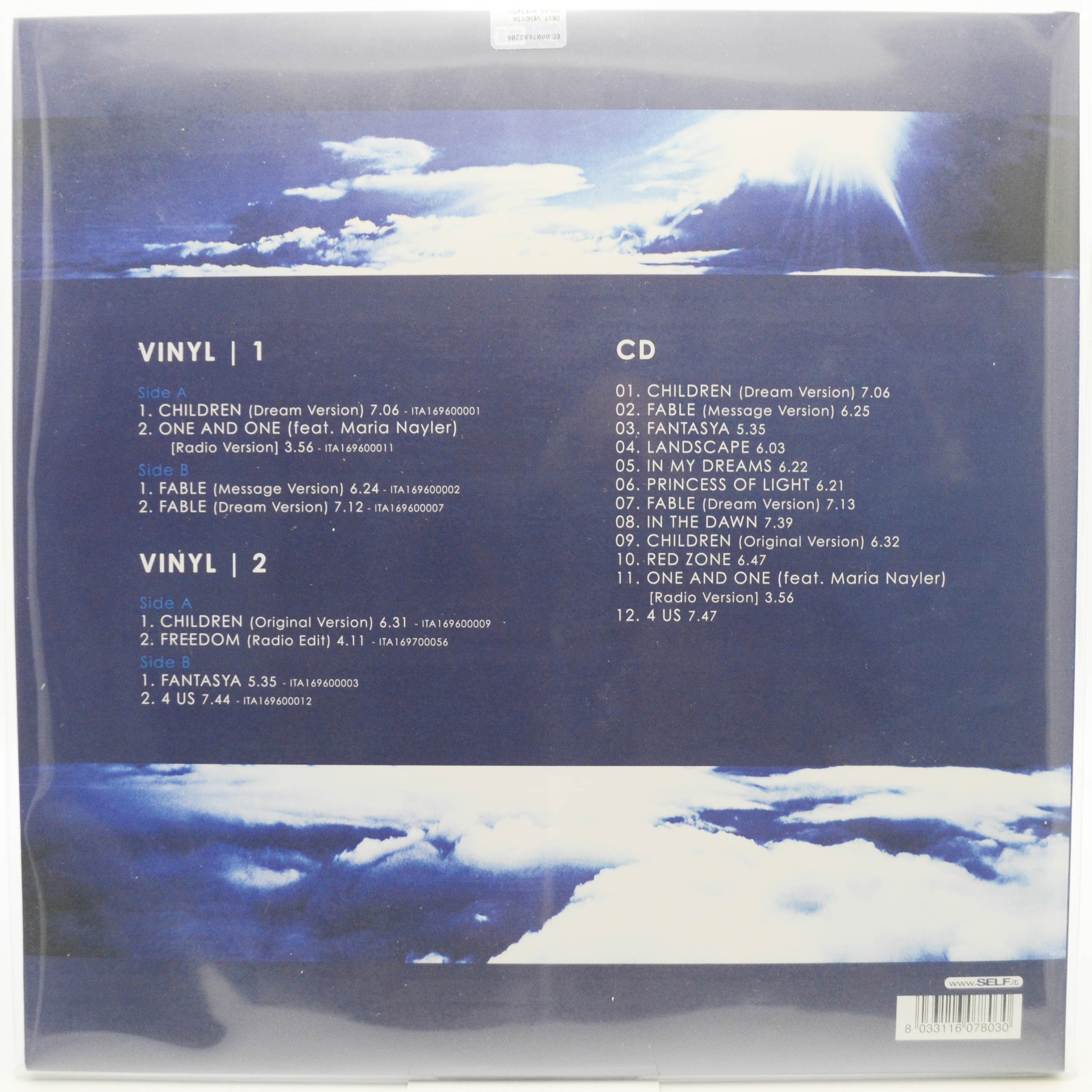 Виниловая пластинка Robert Miles — Dreamland (2LP+CD), 1996