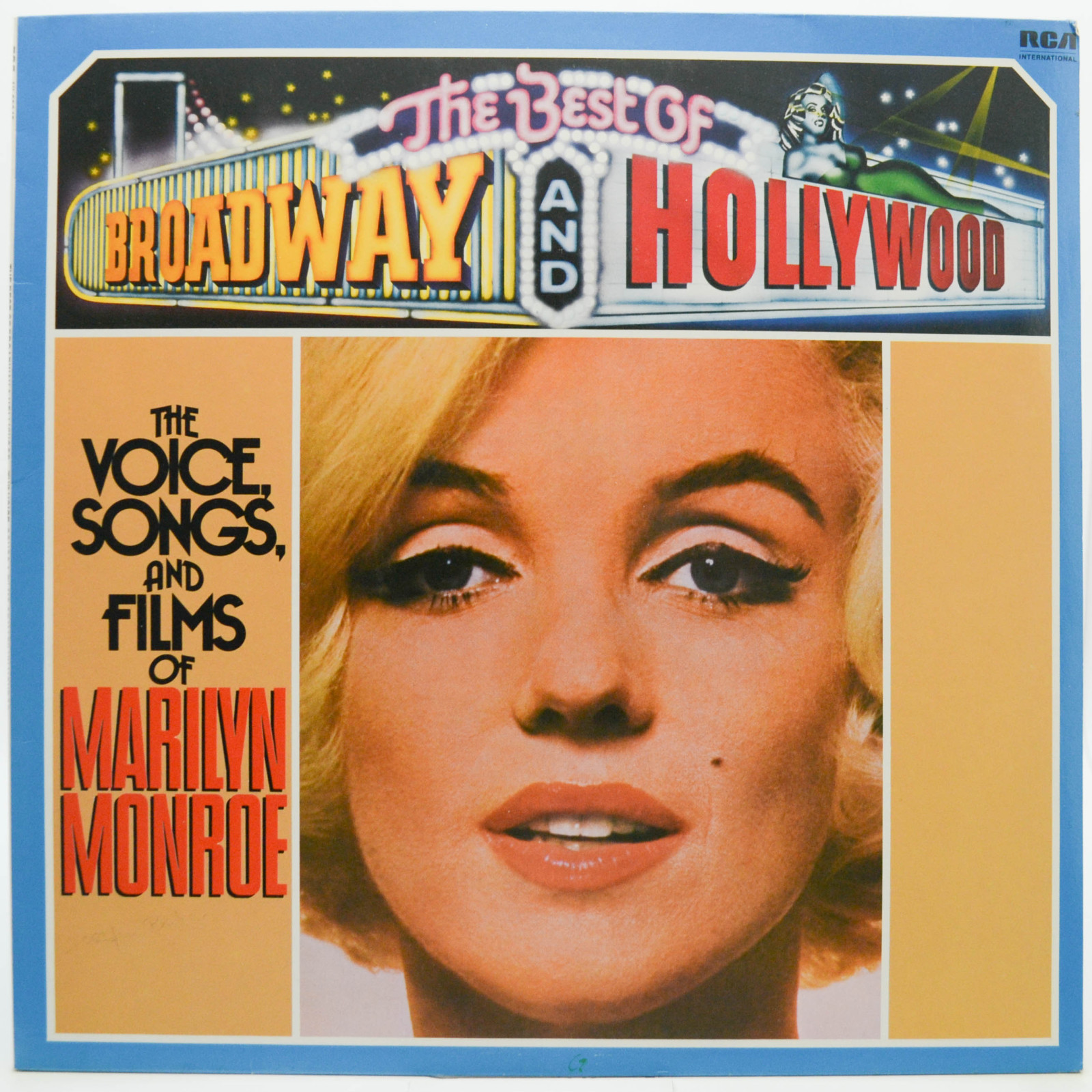 Виниловая пластинка Marilyn Monroe — The Voice, Songs, And Films Of Marilyn Monroe, 1976
