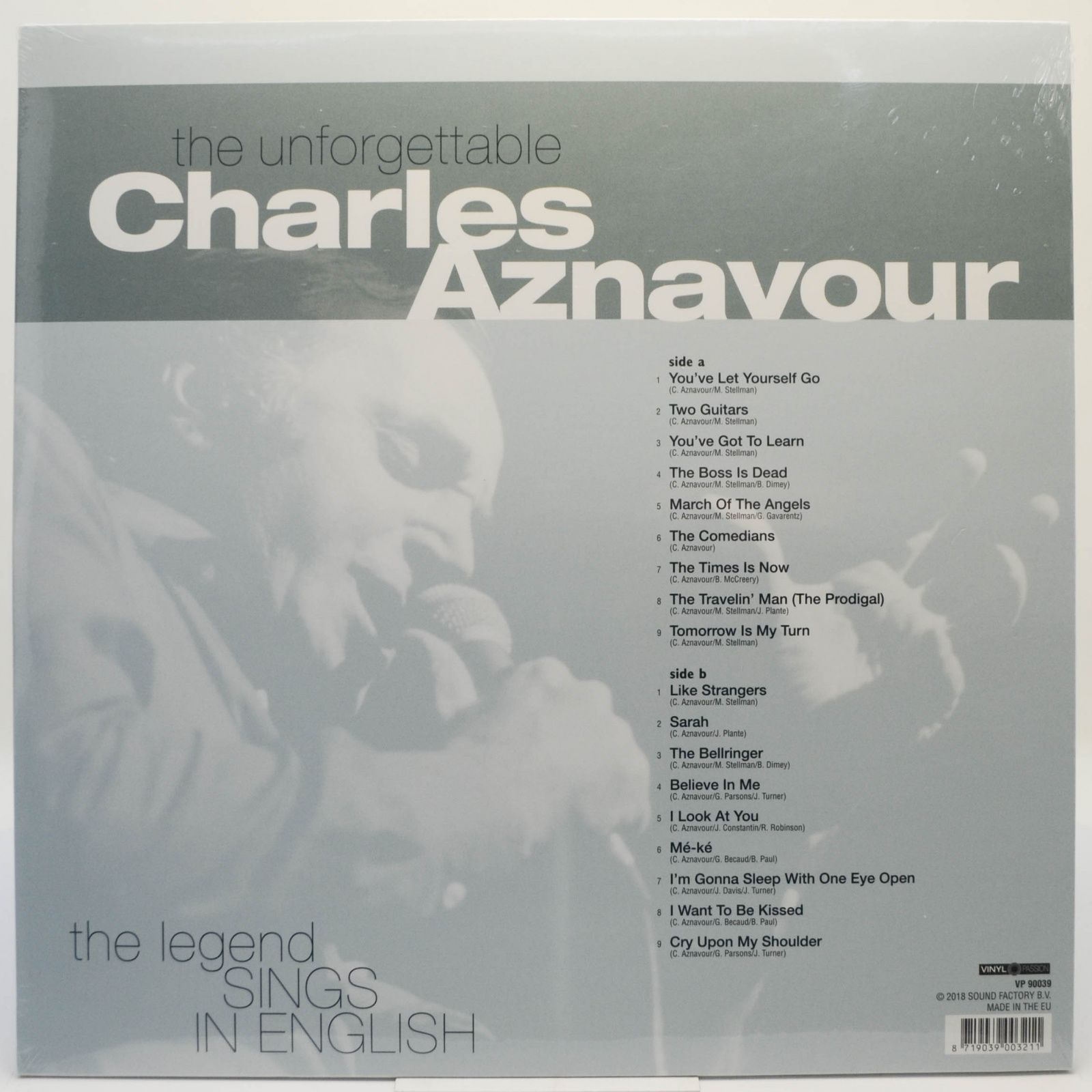 Charles Aznavour — The Legend Sings in English, 2018