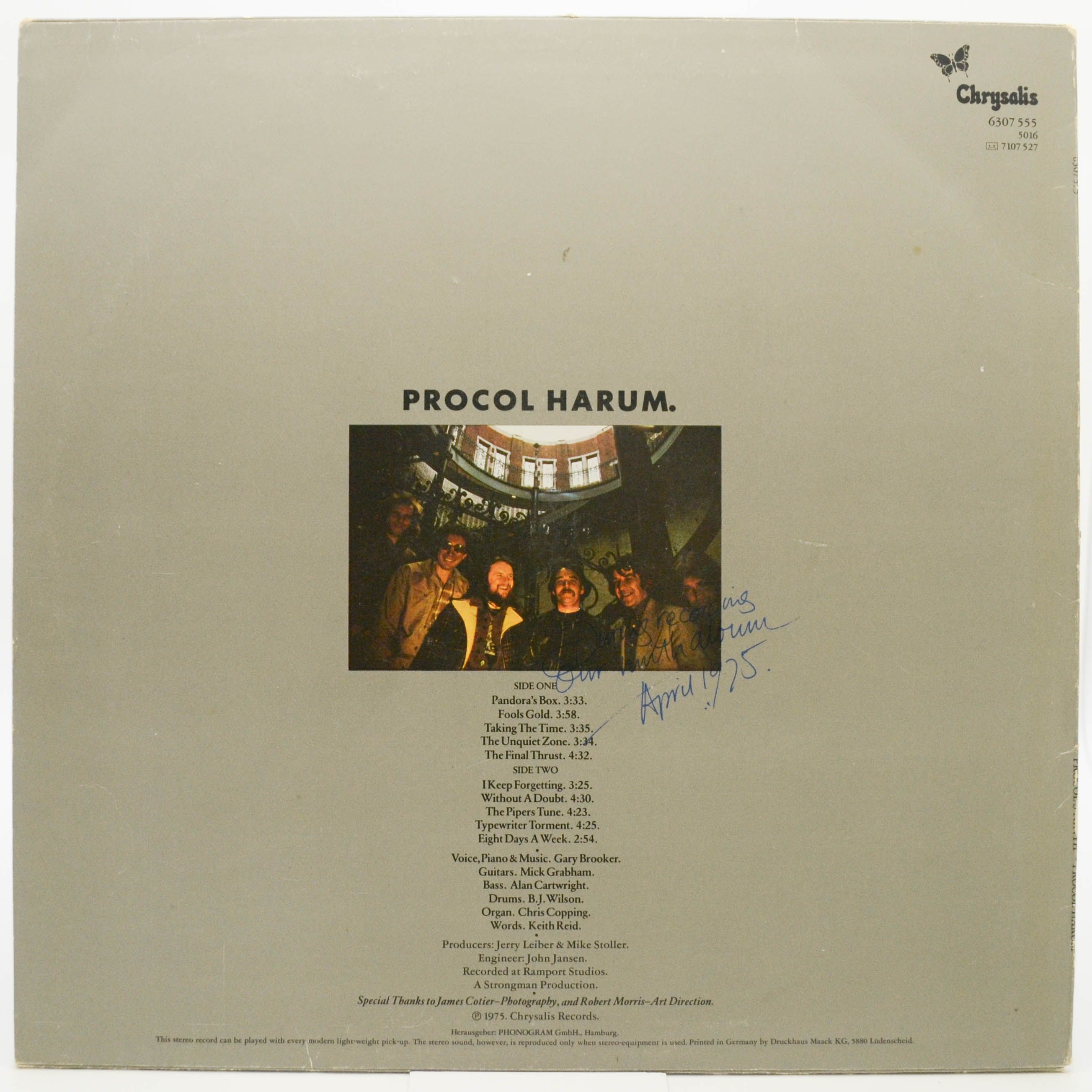 Procol Harum — Procol's Ninth, 1975