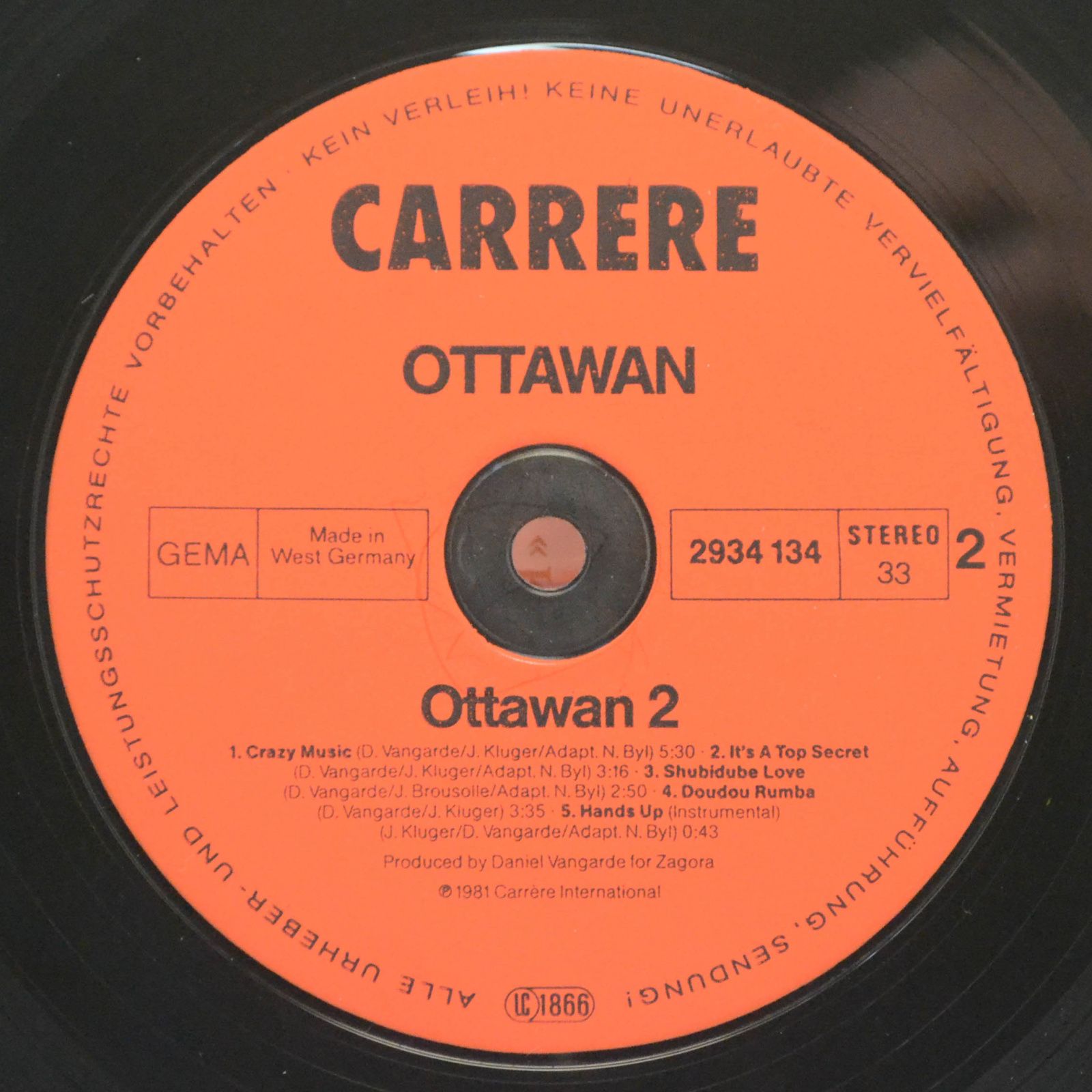 Ottawan — Ottawan 2, 1981