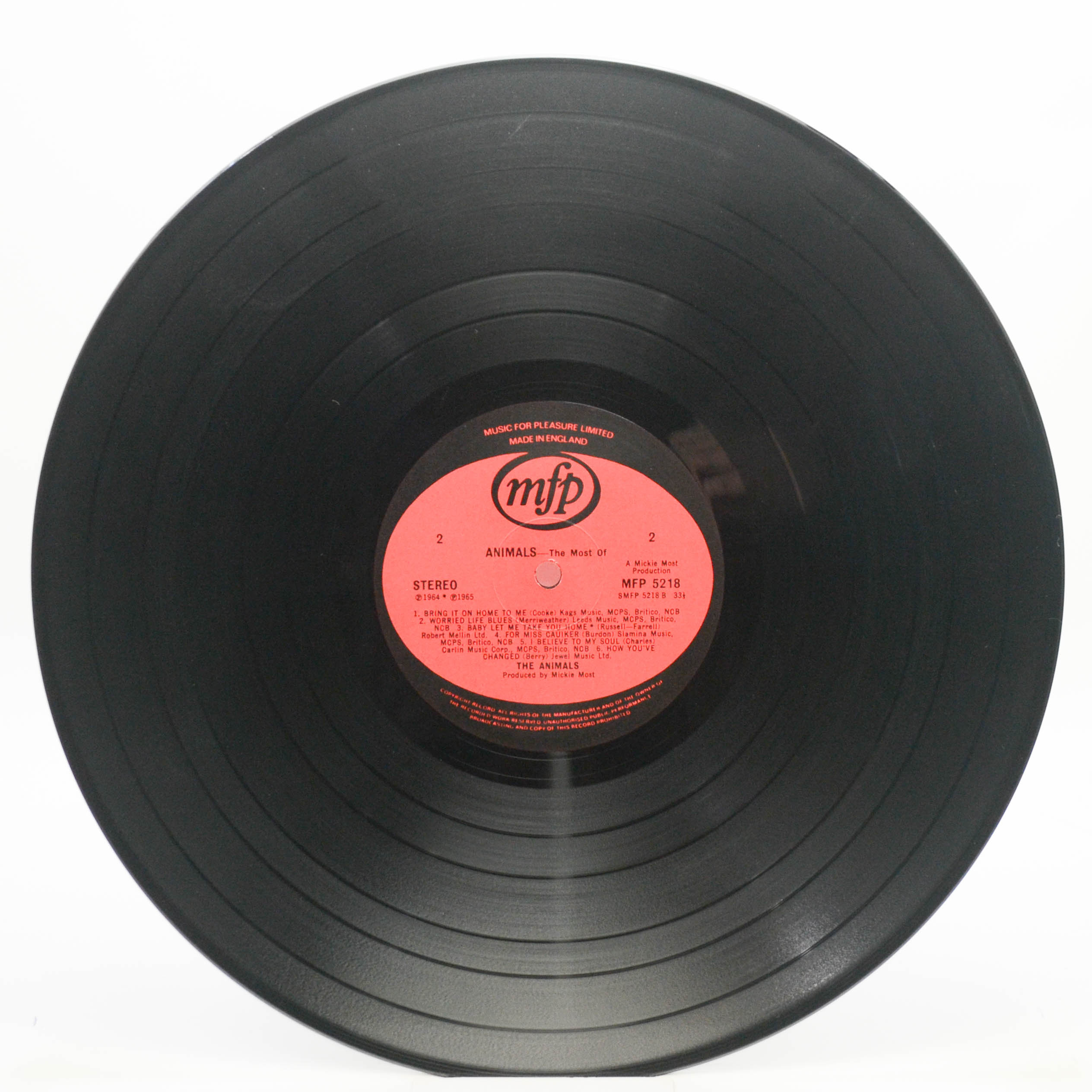 Animals — The Most Of (UK), 1971