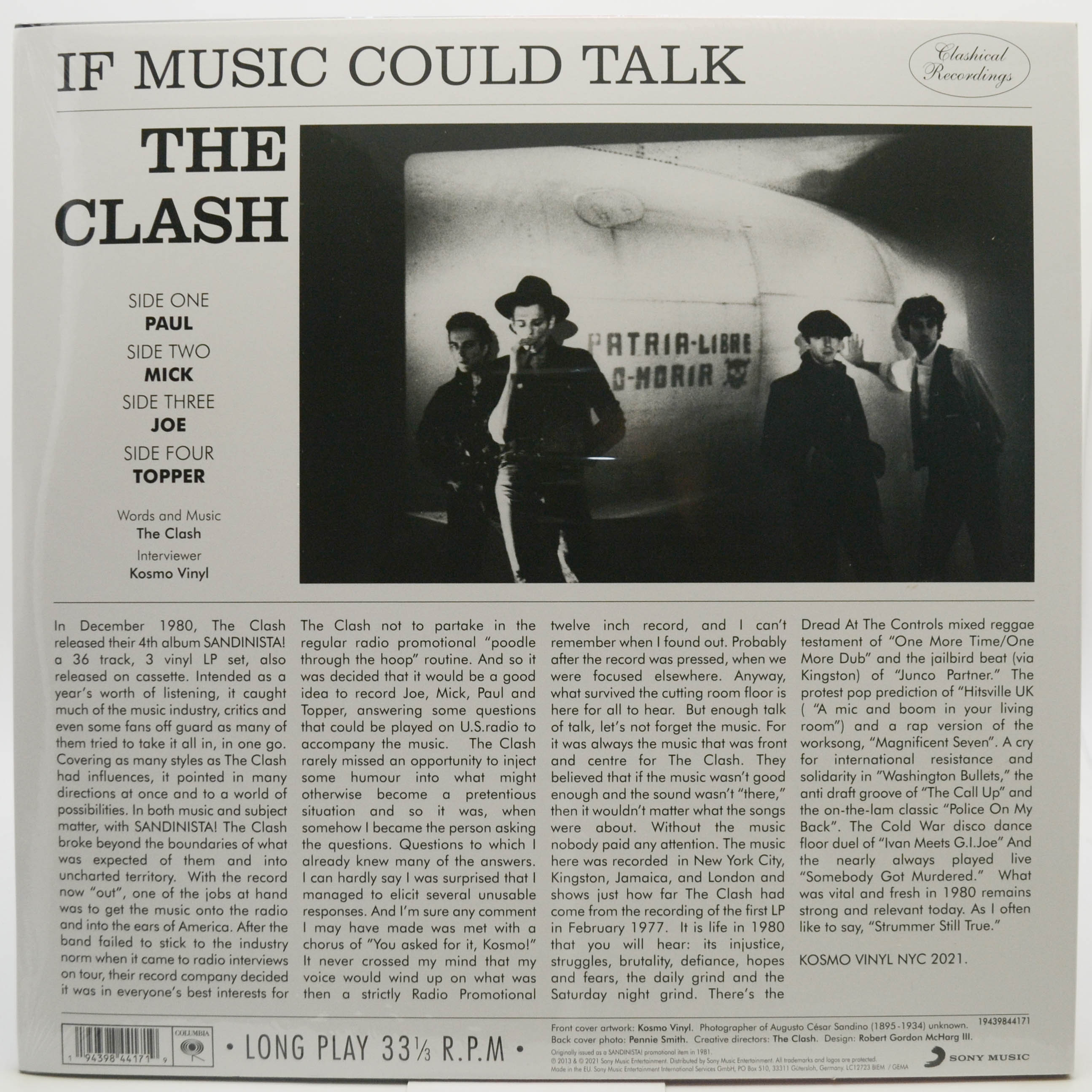 Clash — If Music Could Talk (2LP), 1981