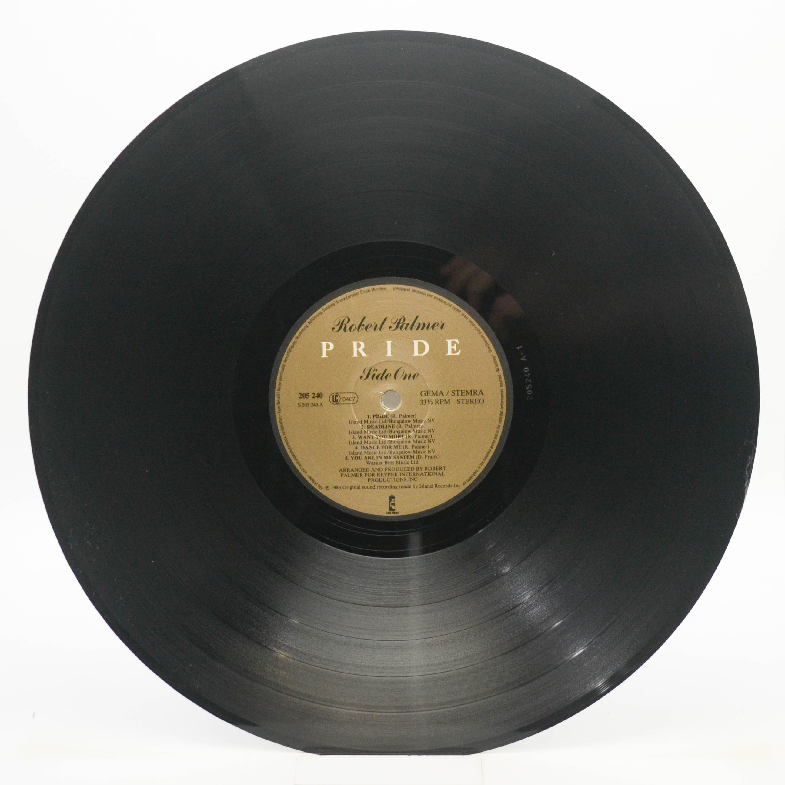 Robert Palmer — Pride, 1983