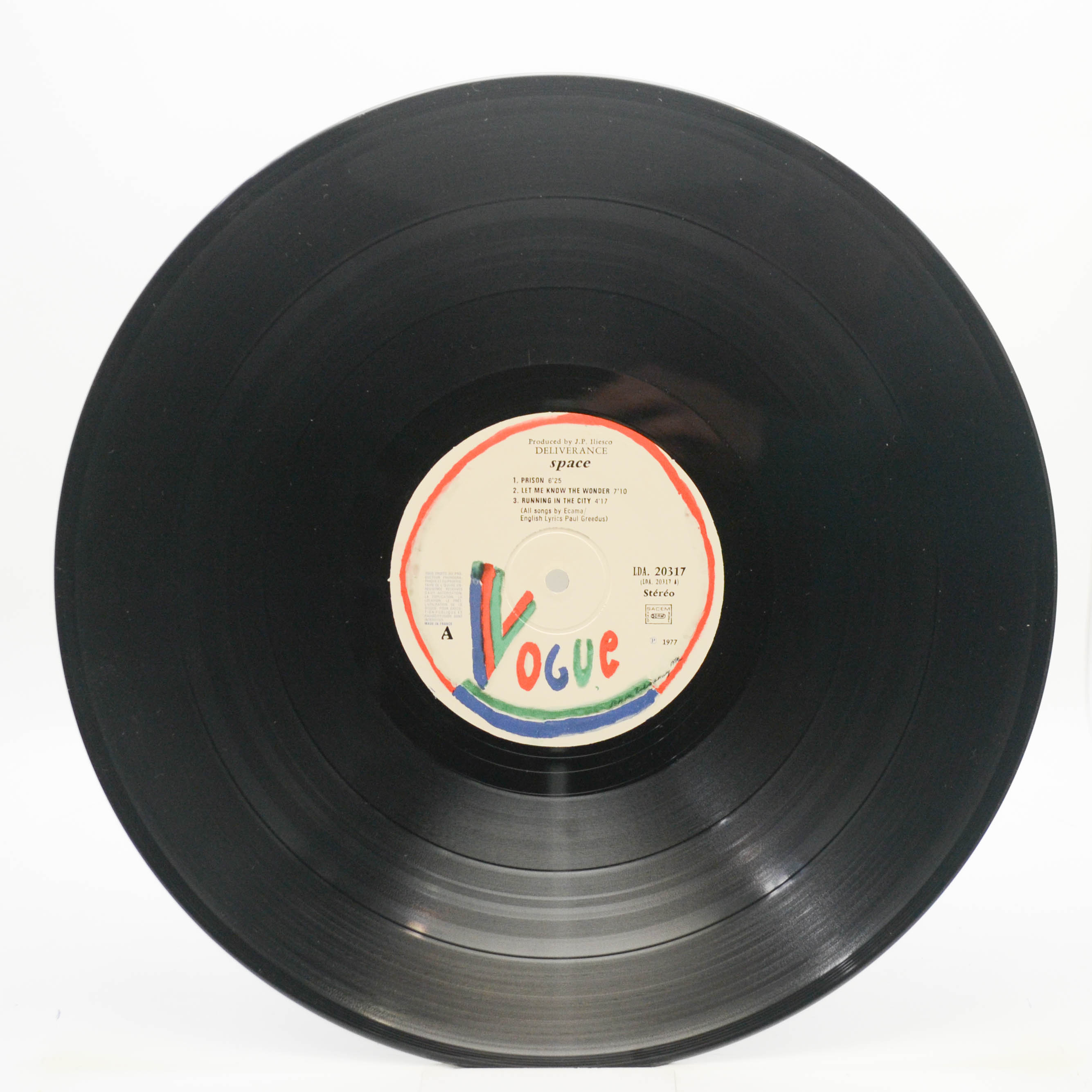 Space — Deliverance (1-st, France), 1977