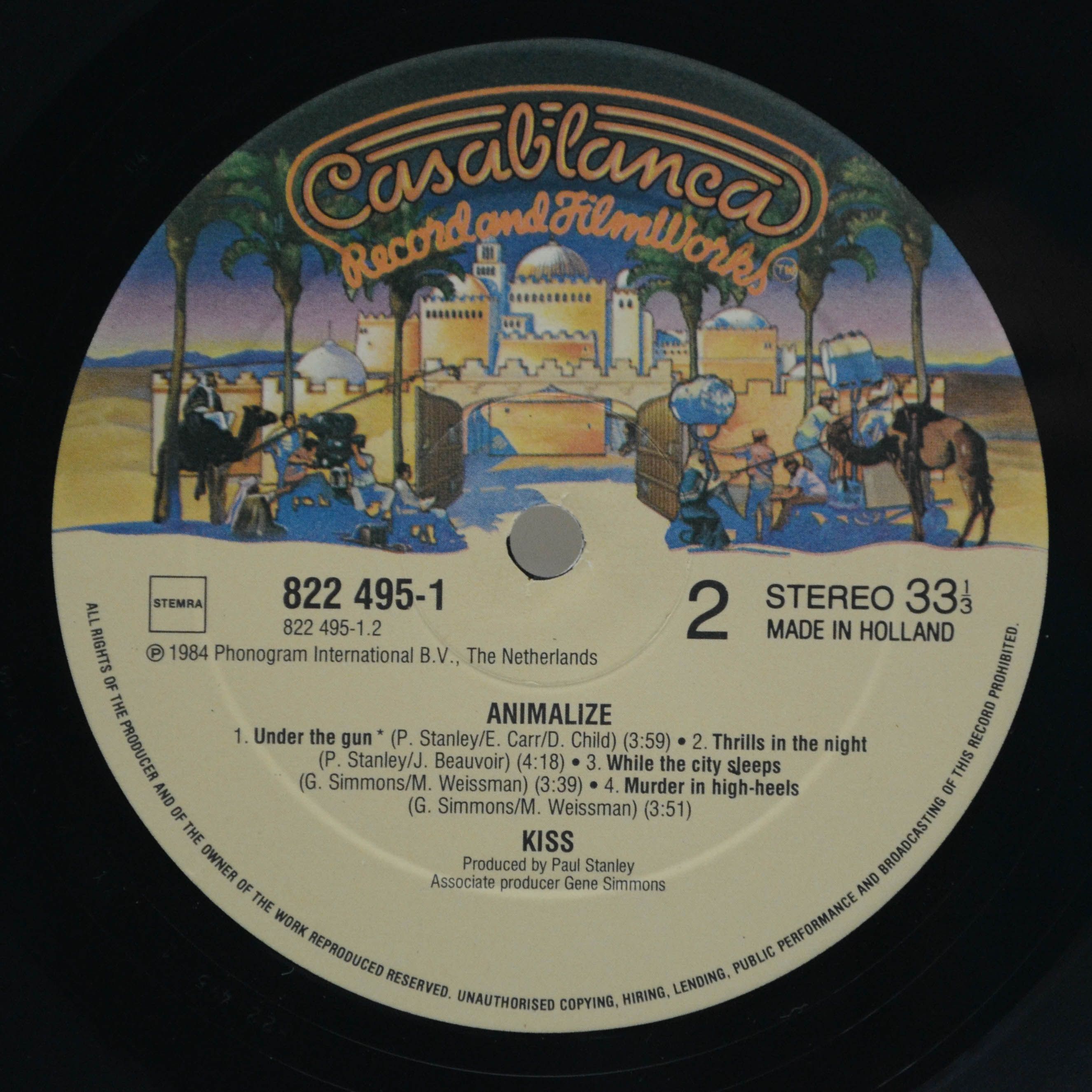 Kiss — Animalize, 1984