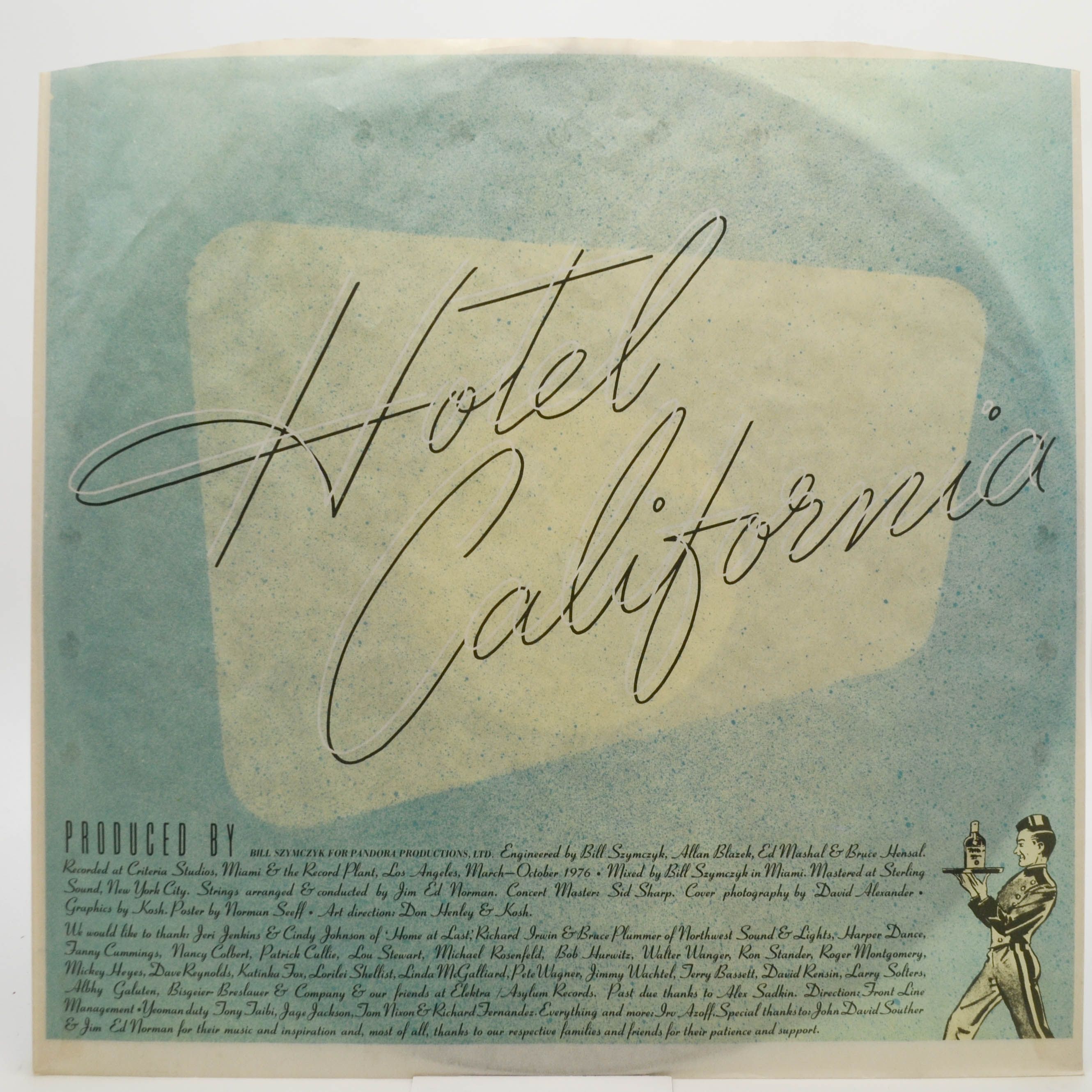 Eagles — Hotel California (poster), 1976