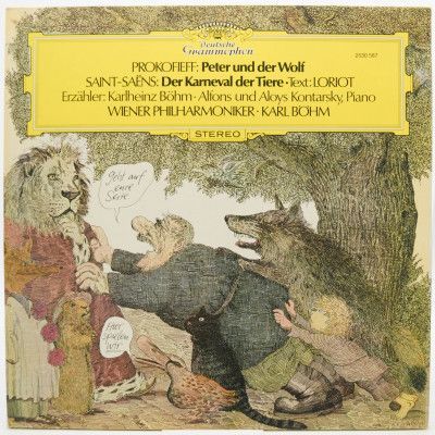 Prokofieff: Peter Und Der Wolf / Saint-Saëns: Der Karneval Der Tiere, 1975