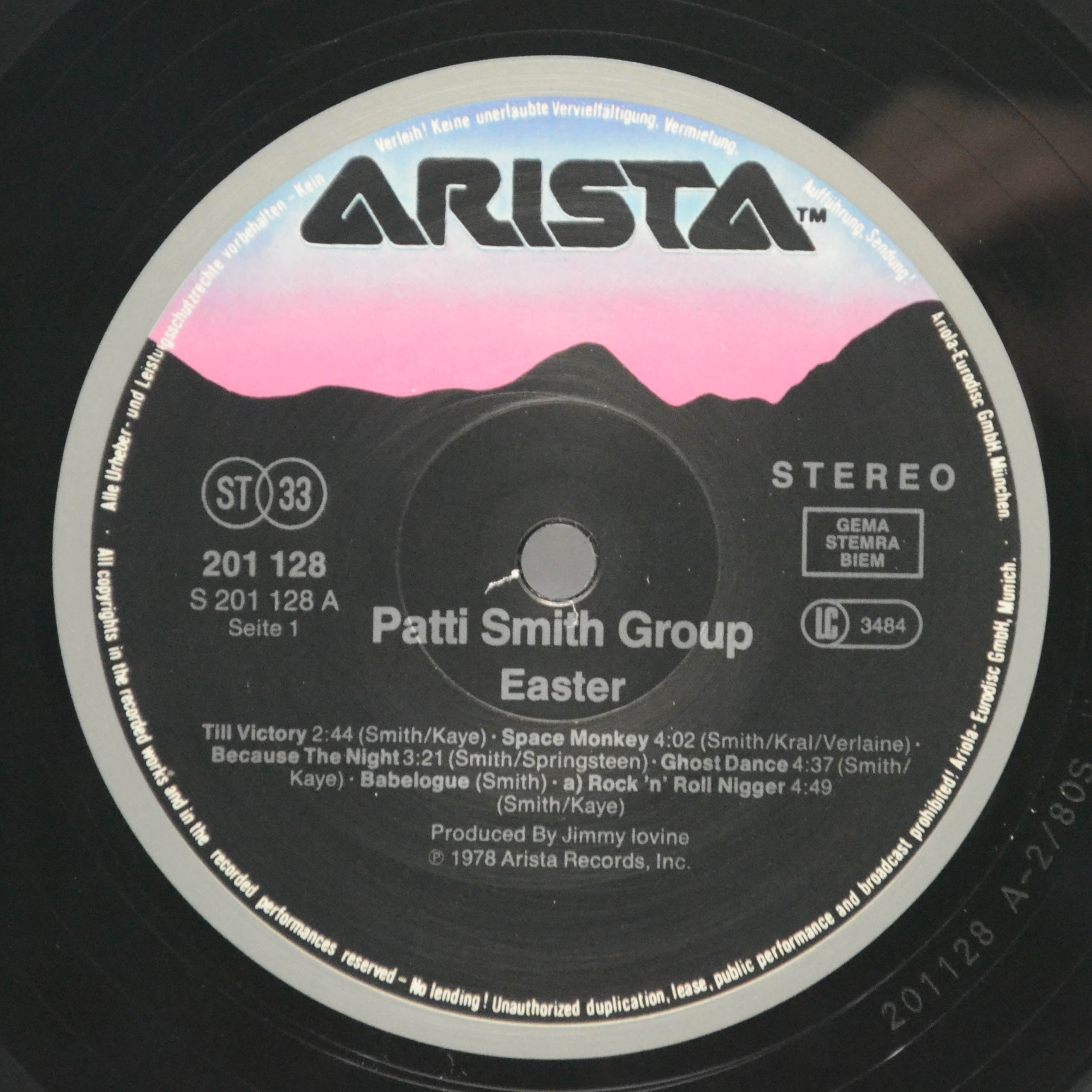 Patti Smith Group — Easter, 1978