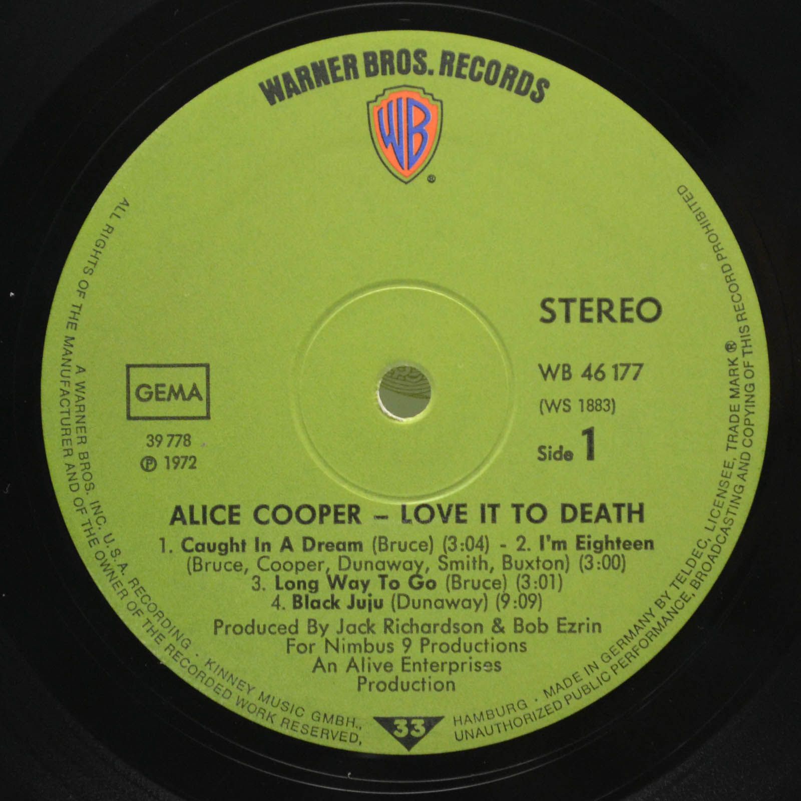 Alice Cooper — Love It To Death, 1971