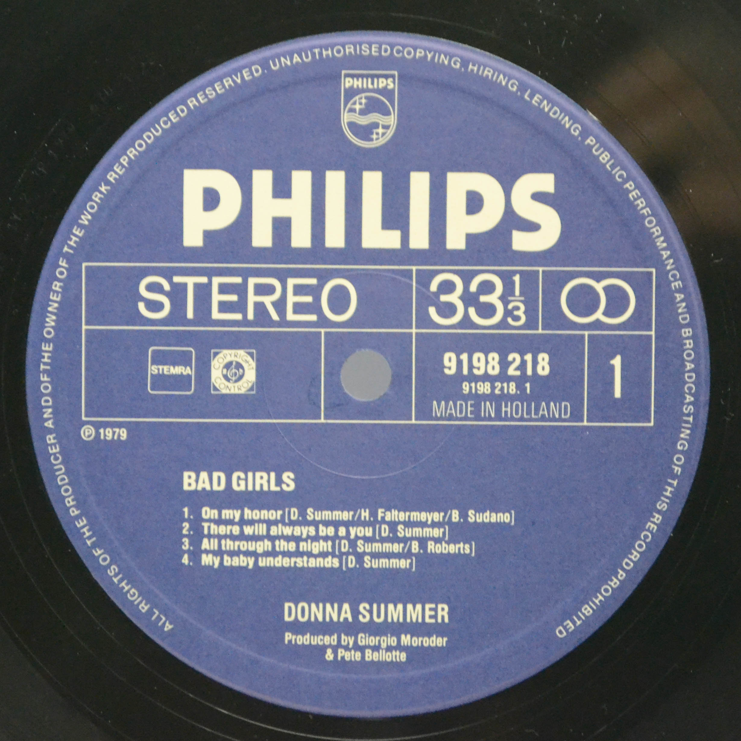 Виниловая пластинка Donna Summer — Bad Girls (2LP), 1979