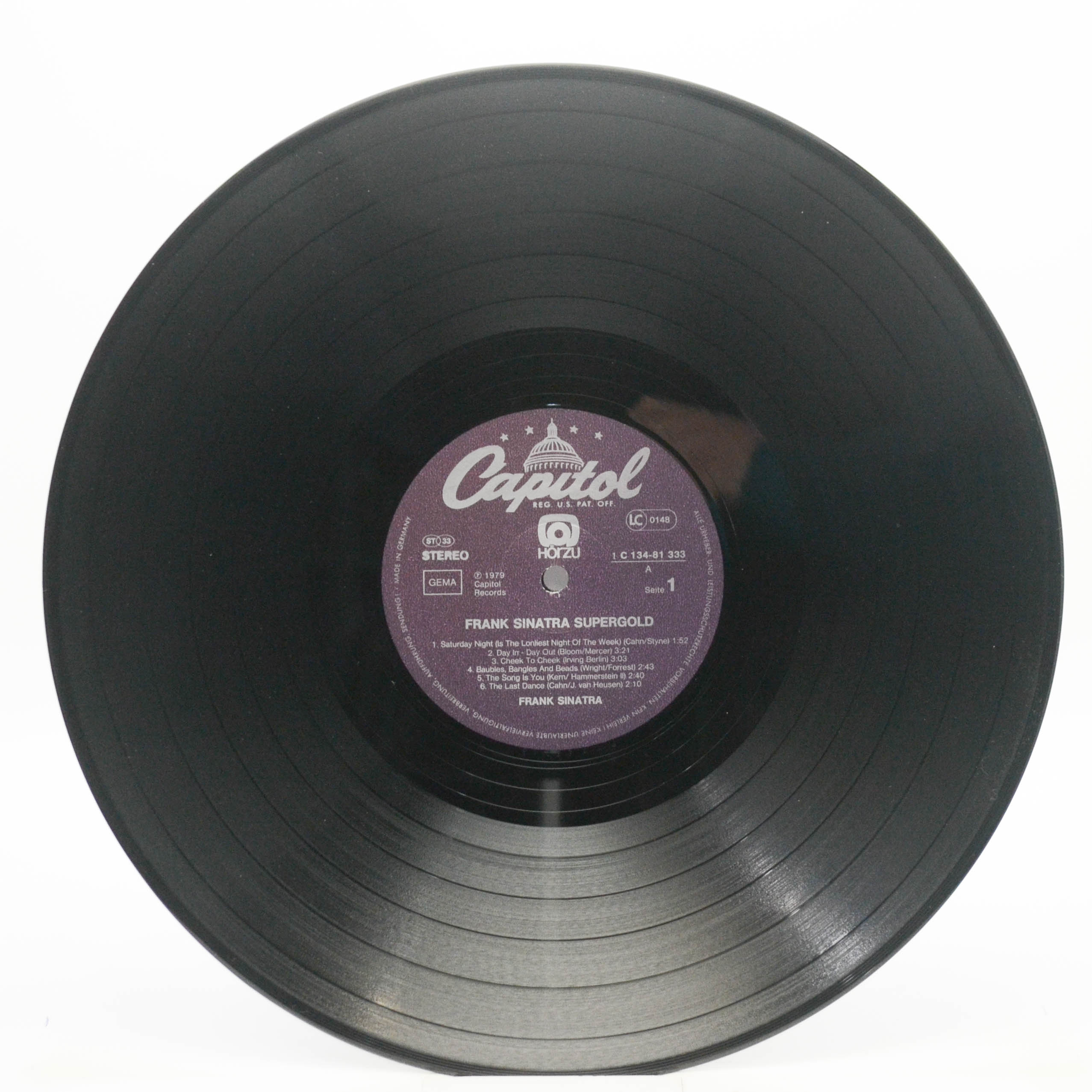 Frank Sinatra — Supergold (2LP), 1979