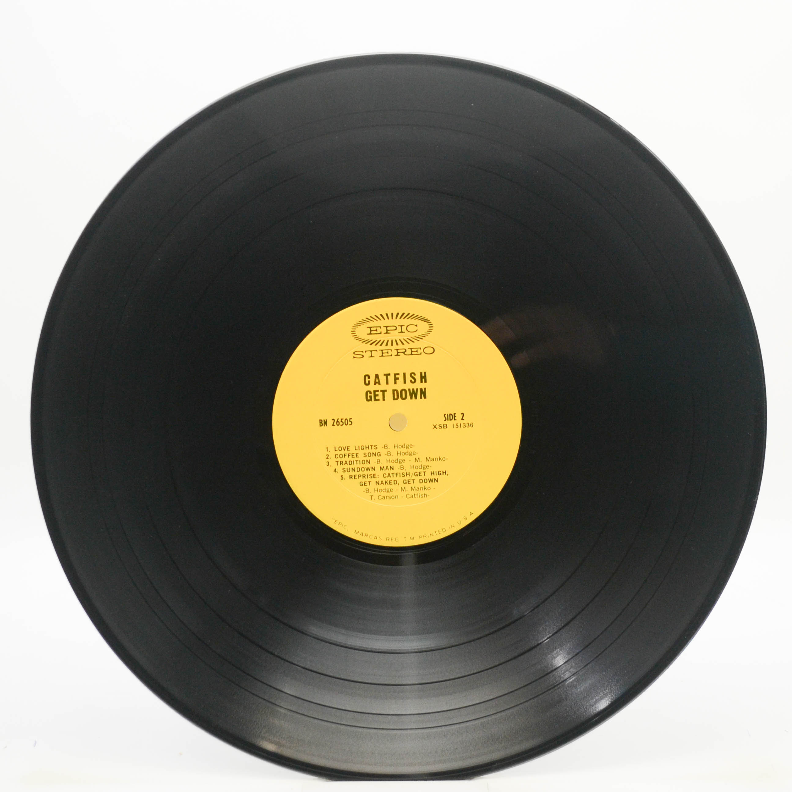 Catfish — Get Down (1-st, USA), 1969