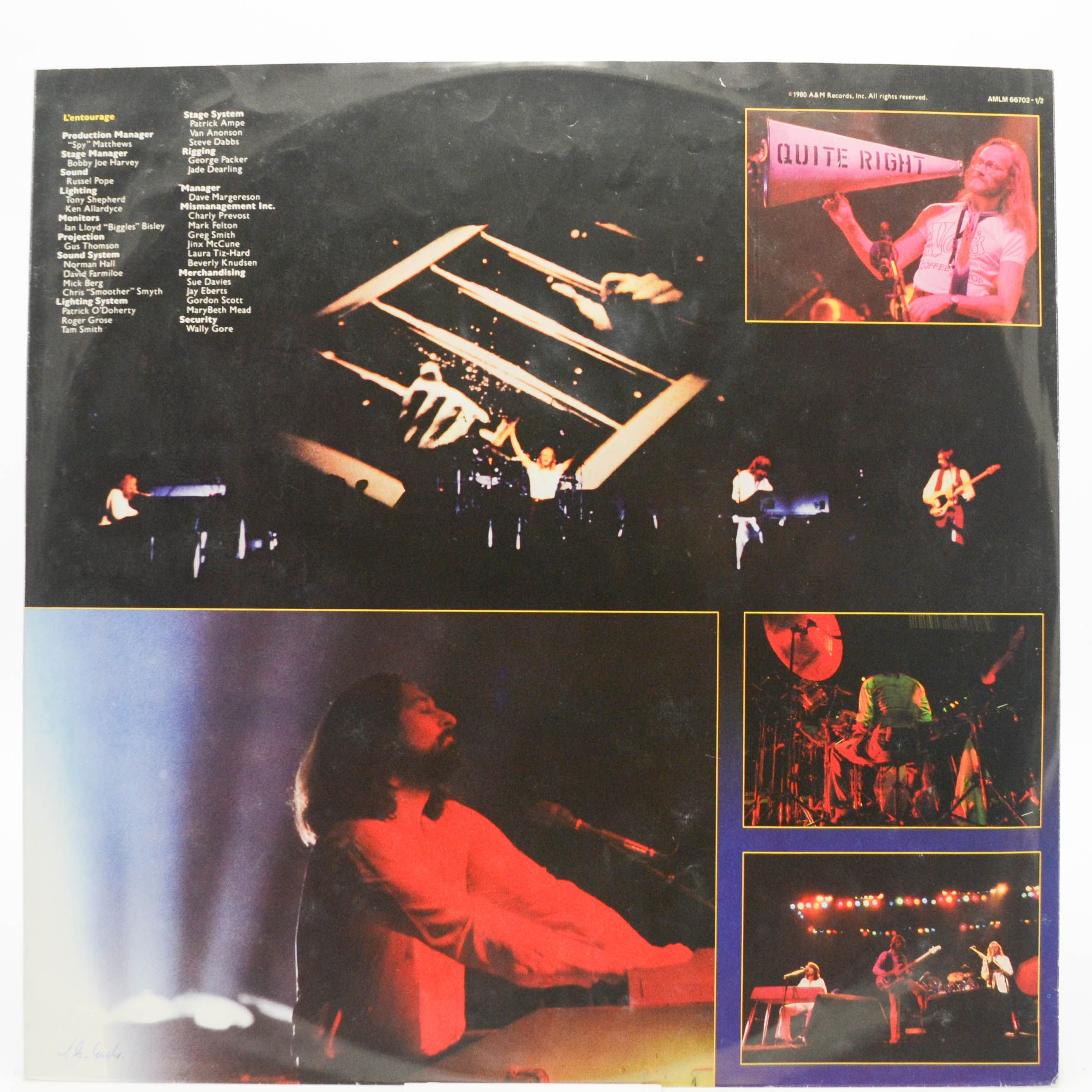 Supertramp — Paris (2LP), 1980