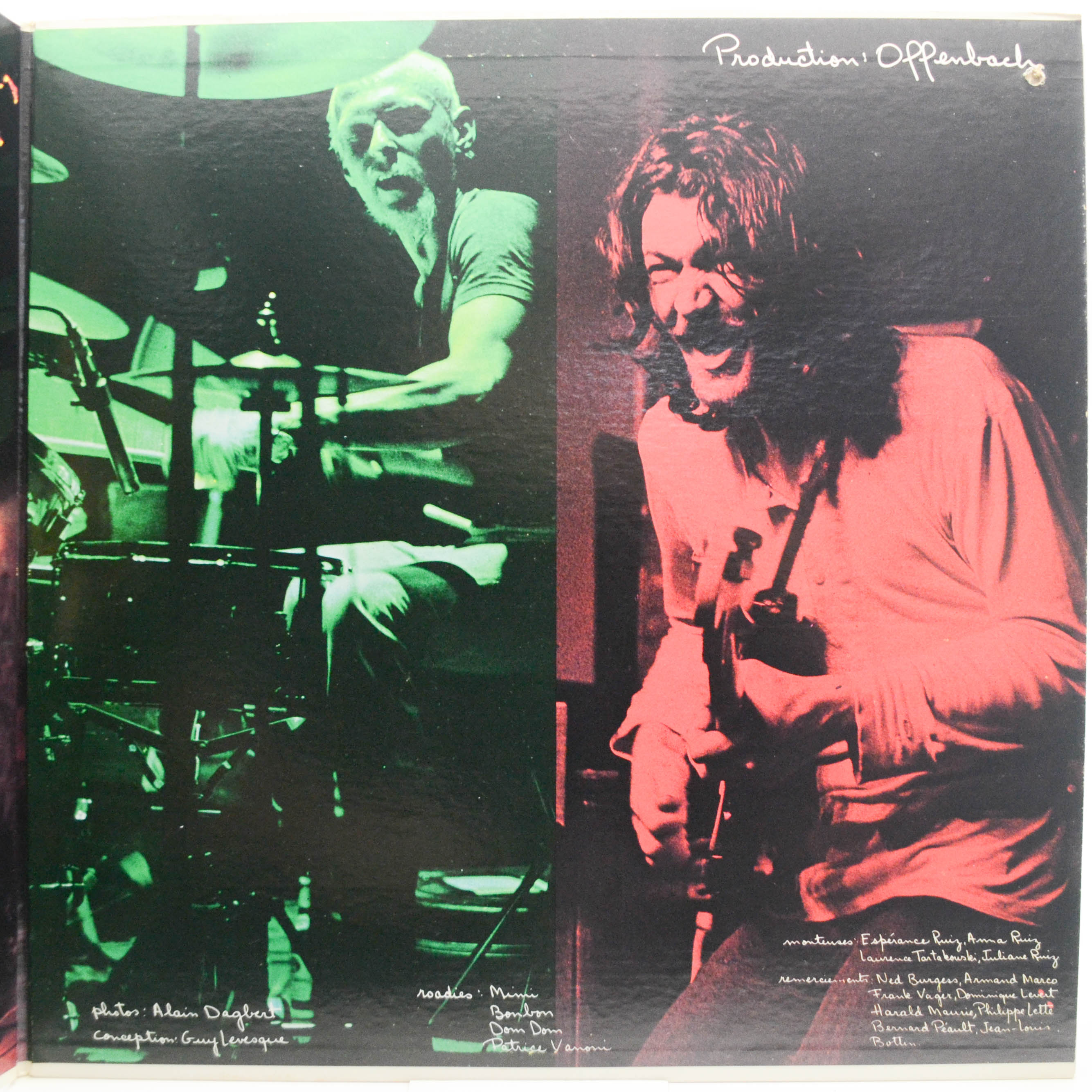 Offenbach — Tabarnac (2LP, 1-st, Canada), 1975