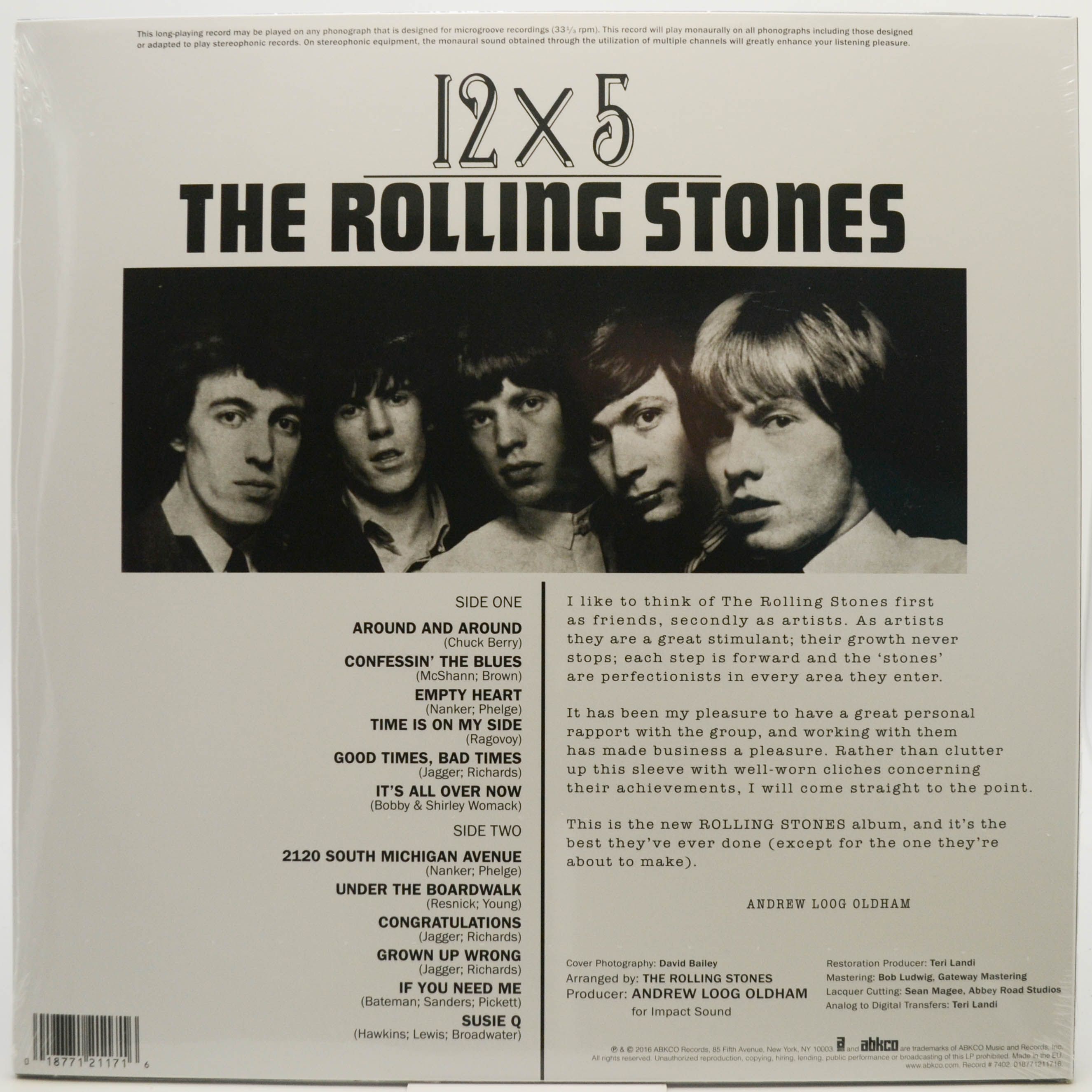 Rolling Stones — 12 X 5, 1964