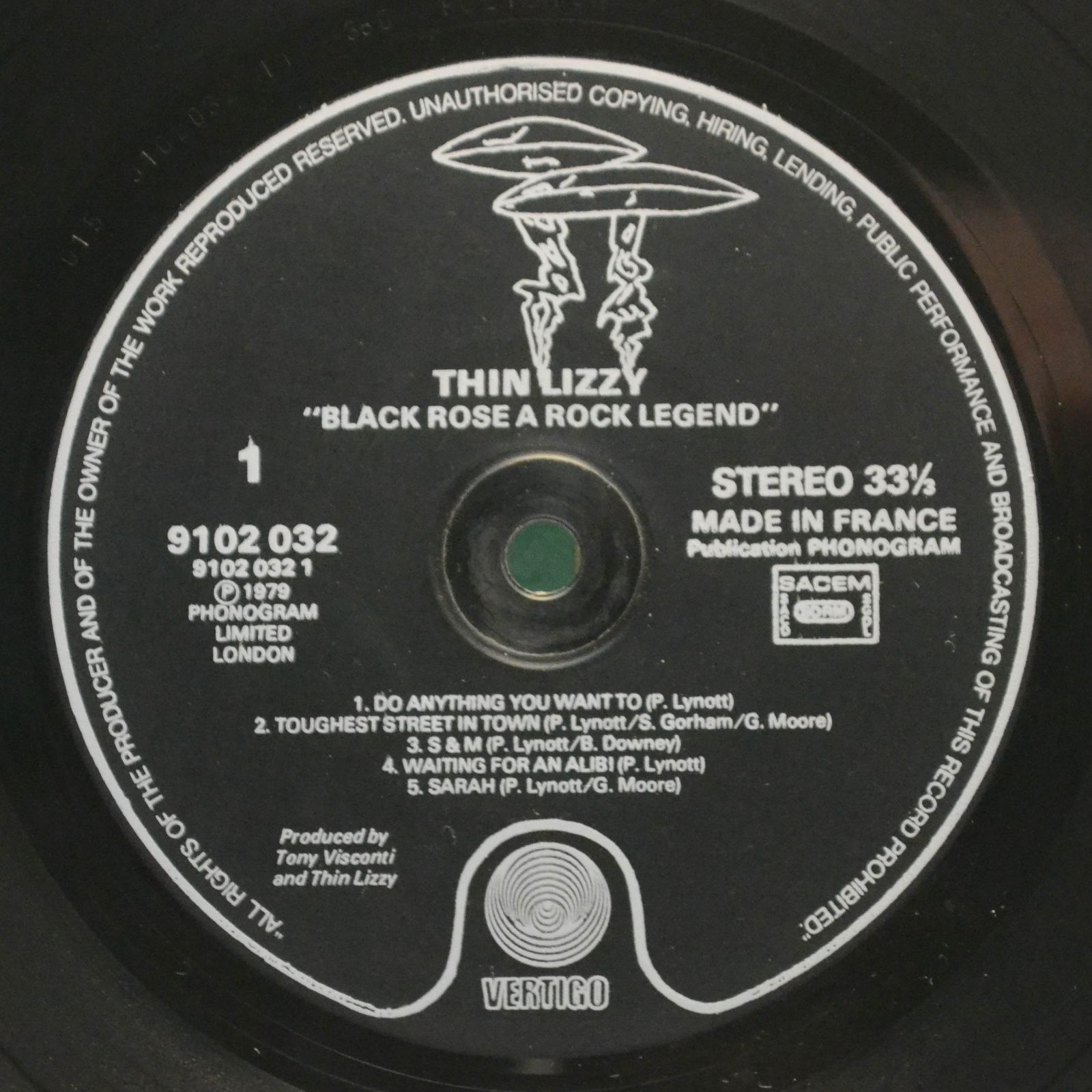 Thin Lizzy — Black Rose (A Rock Legend), 1979