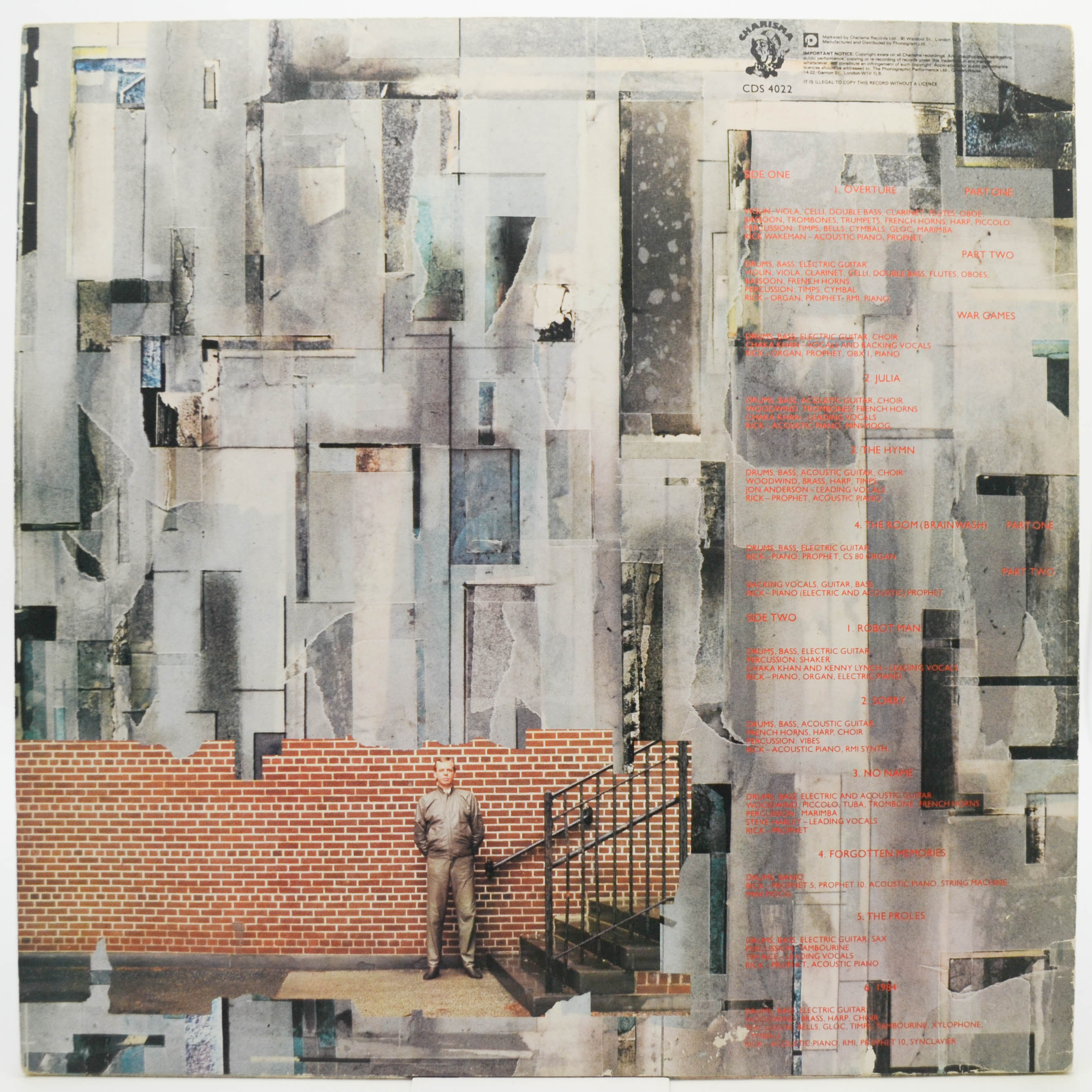 Rick Wakeman — 1984 (1-st, UK), 1981