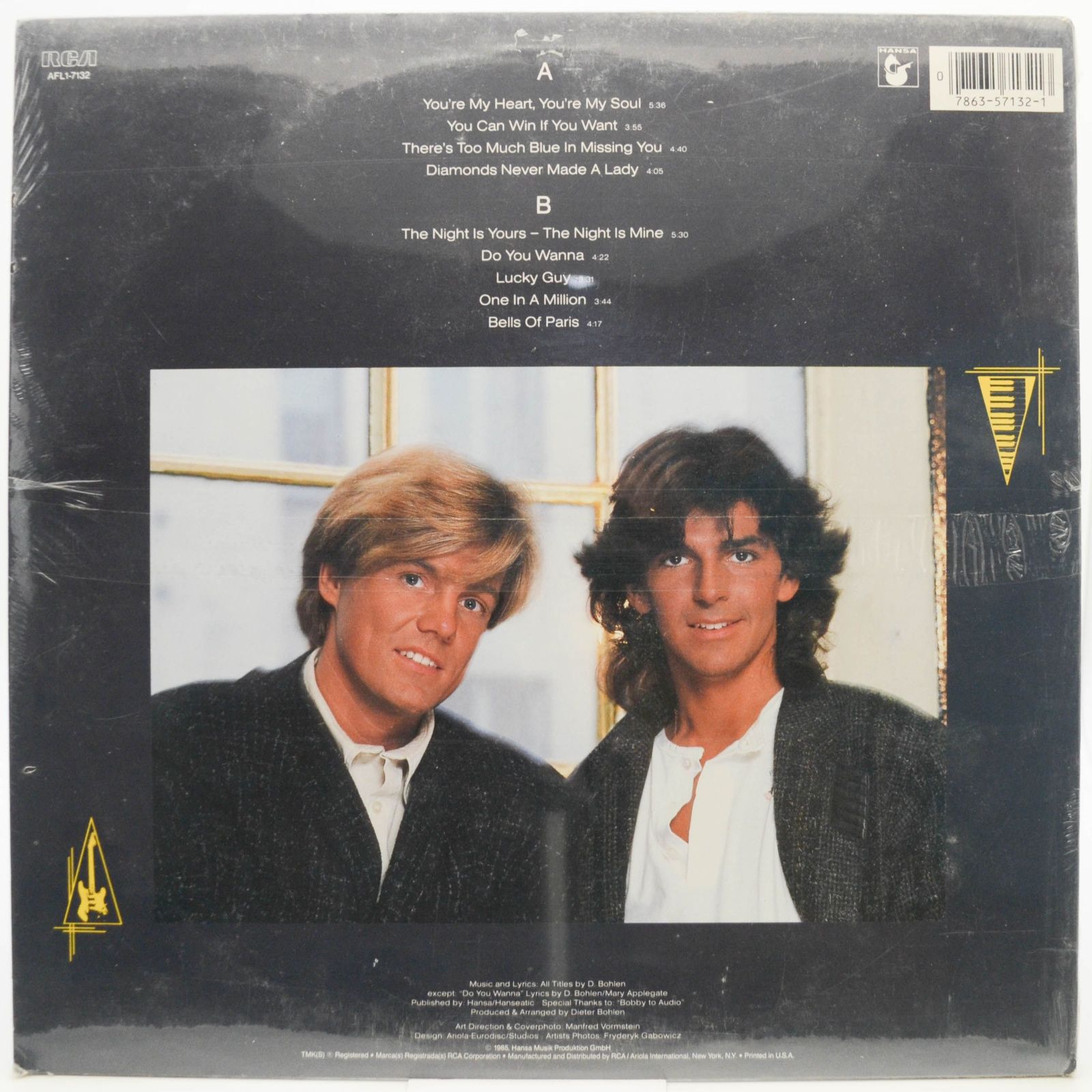 Modern Talking — The 1st Album (USA), 1985