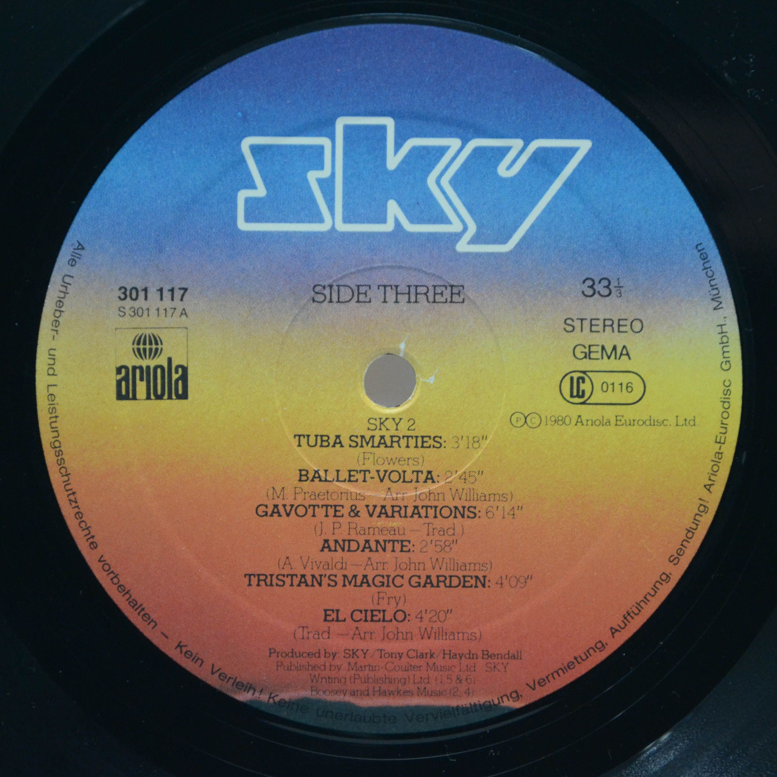 Sky — Sky 2 (2LP), 1980