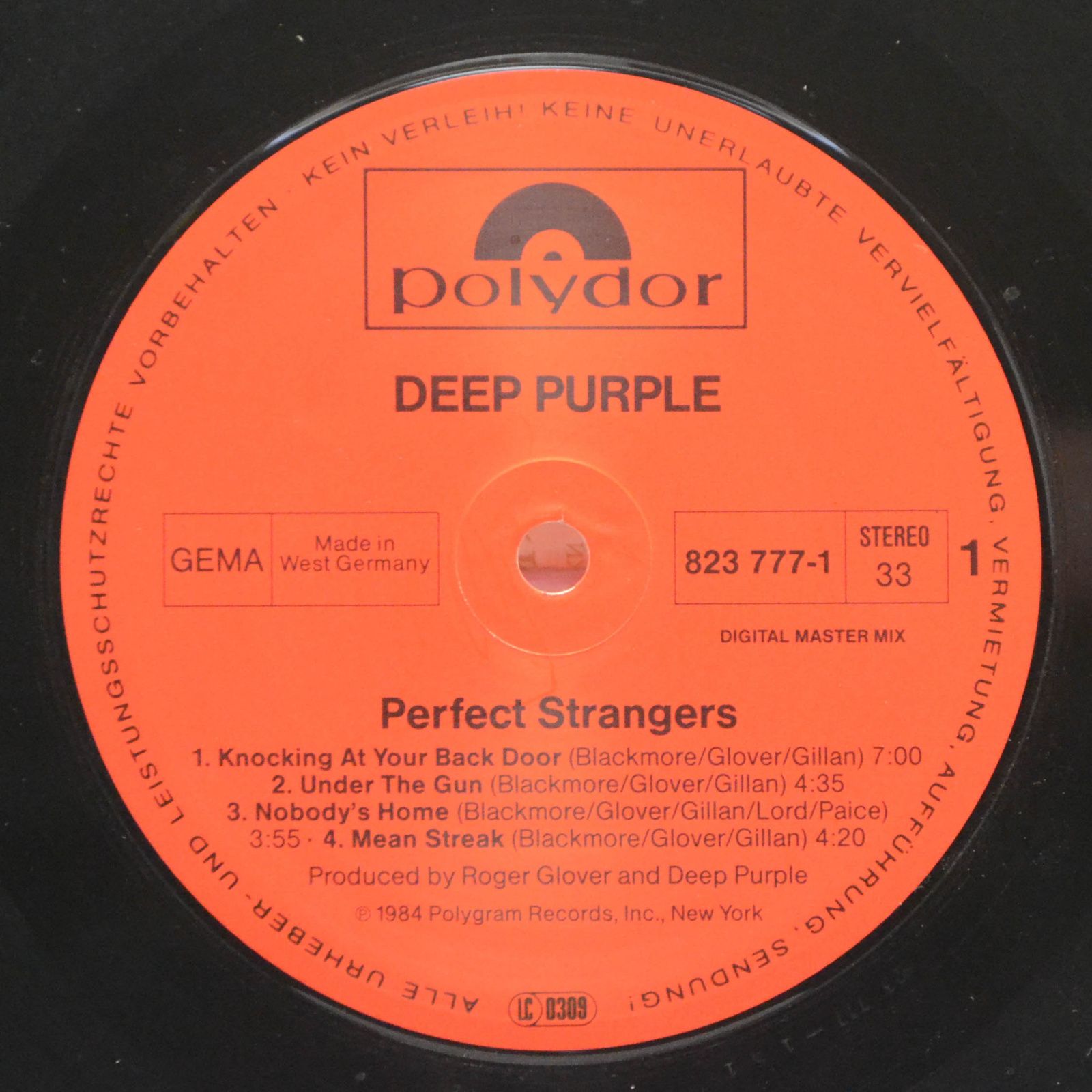 Deep Purple — Perfect Strangers, 1984