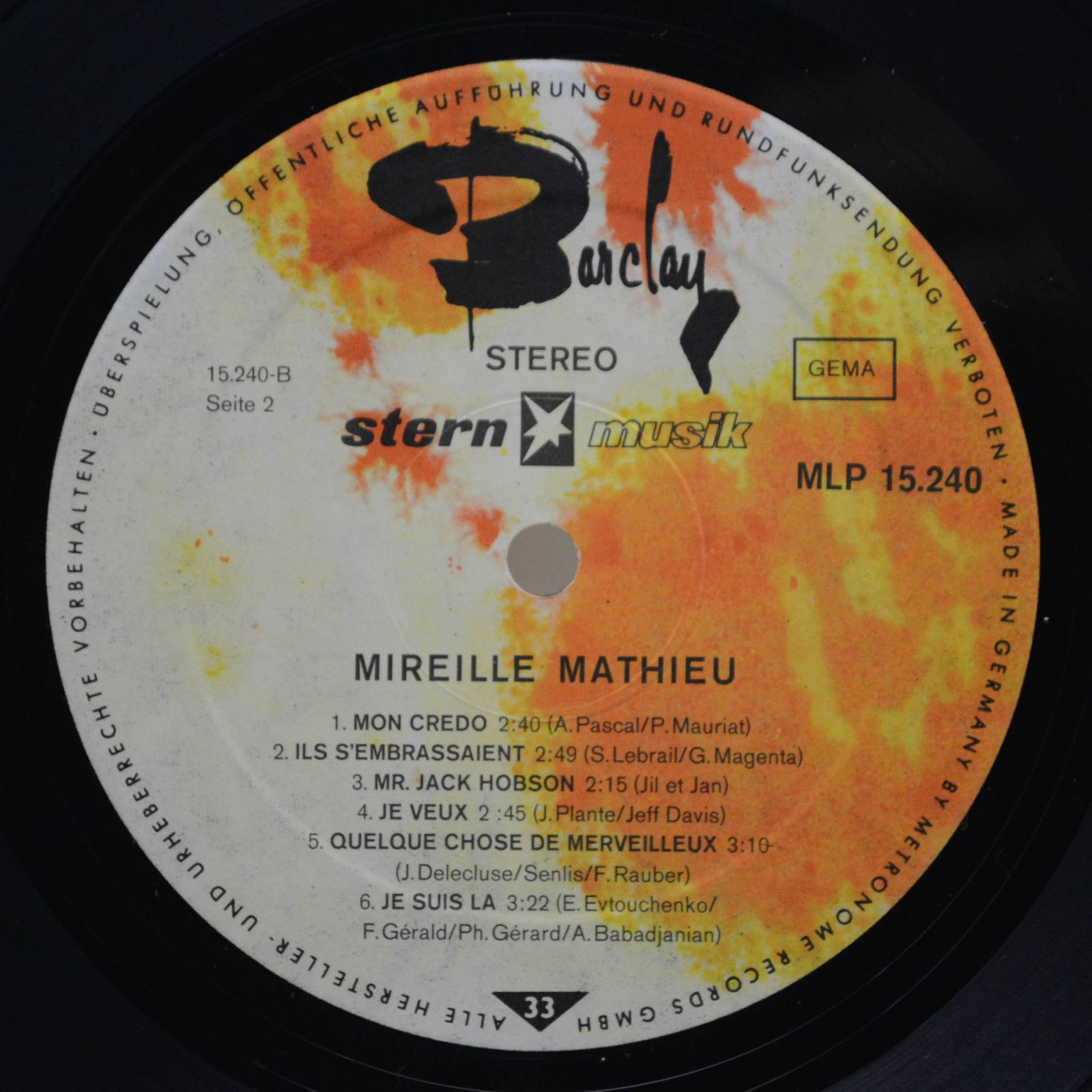 Mireille Mathieu — Mireille Mathieu, 1966