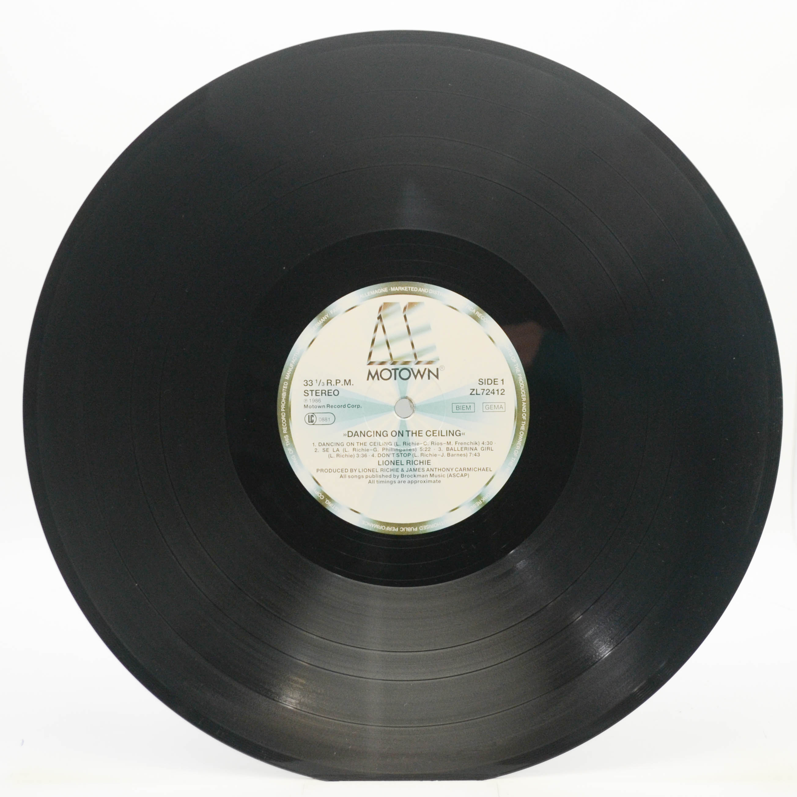 Lionel Richie — Dancing On The Ceiling, 1986