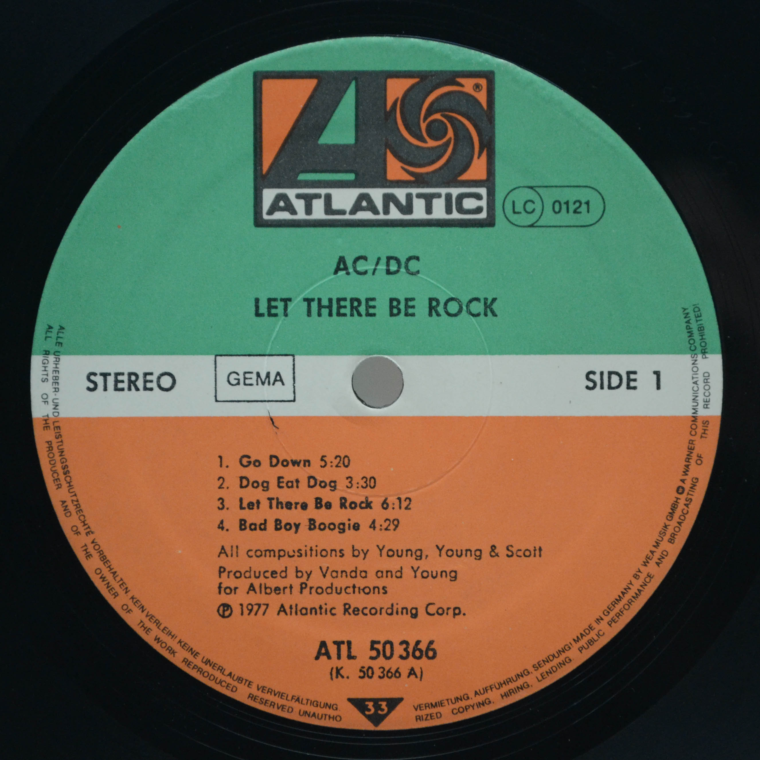 AC/DC — Let There Be Rock, 1977