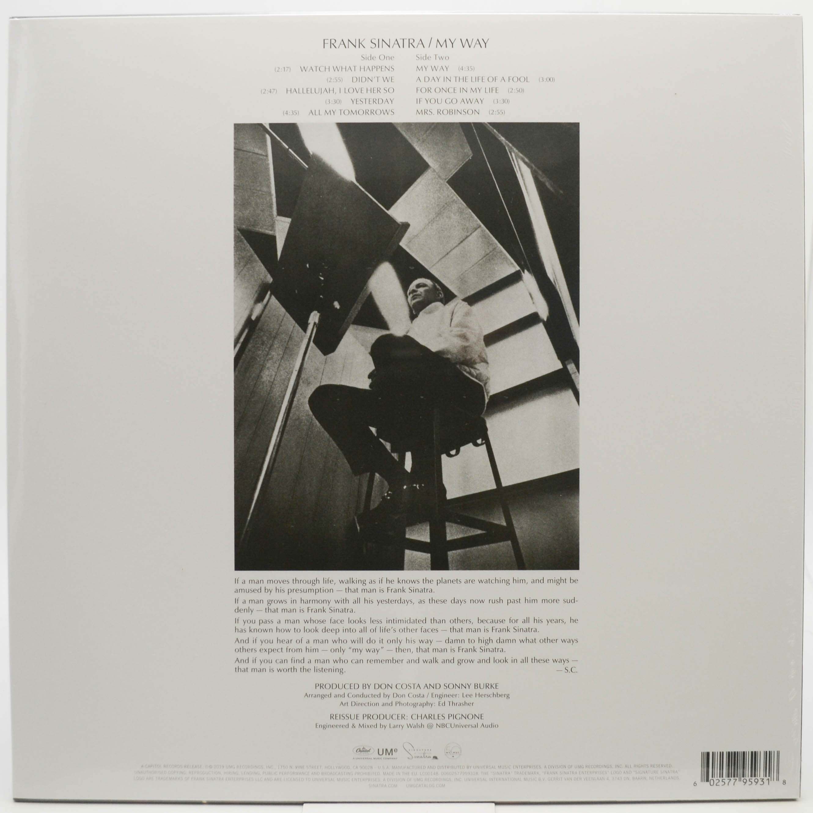 Frank Sinatra — My Way, 1969