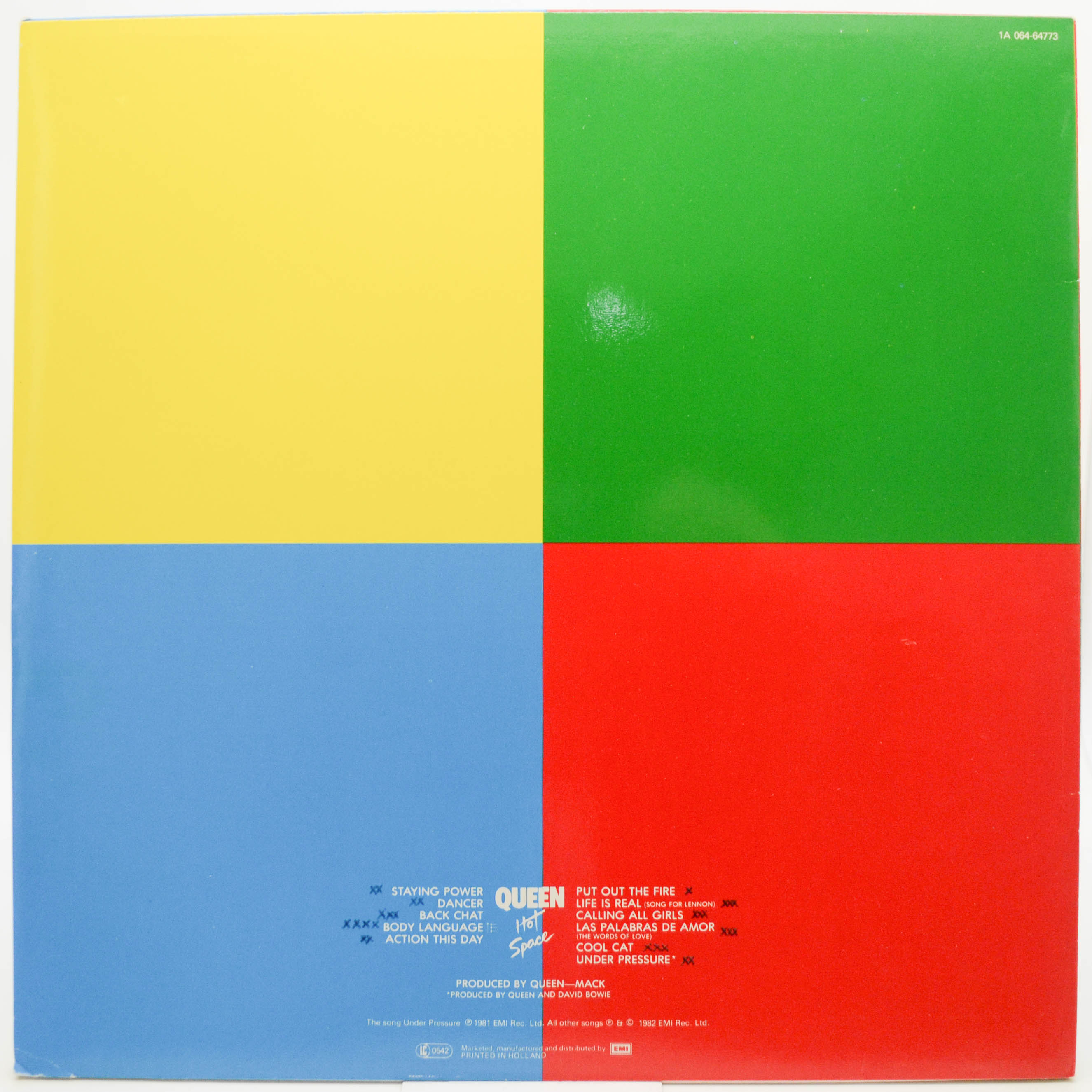 Queen — Hot Space, 1982