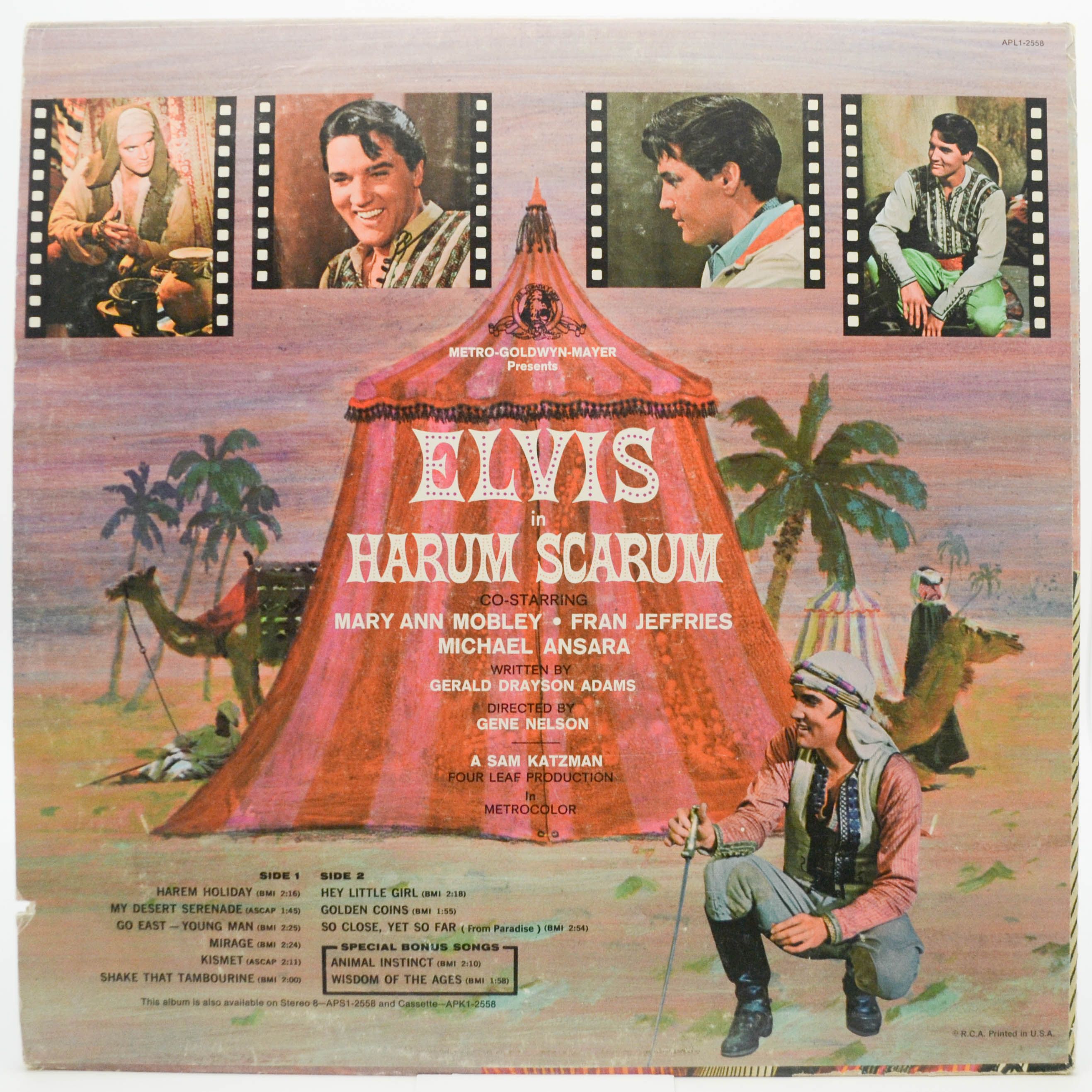 Elvis Presley — Harum Scarum (USA), 1965