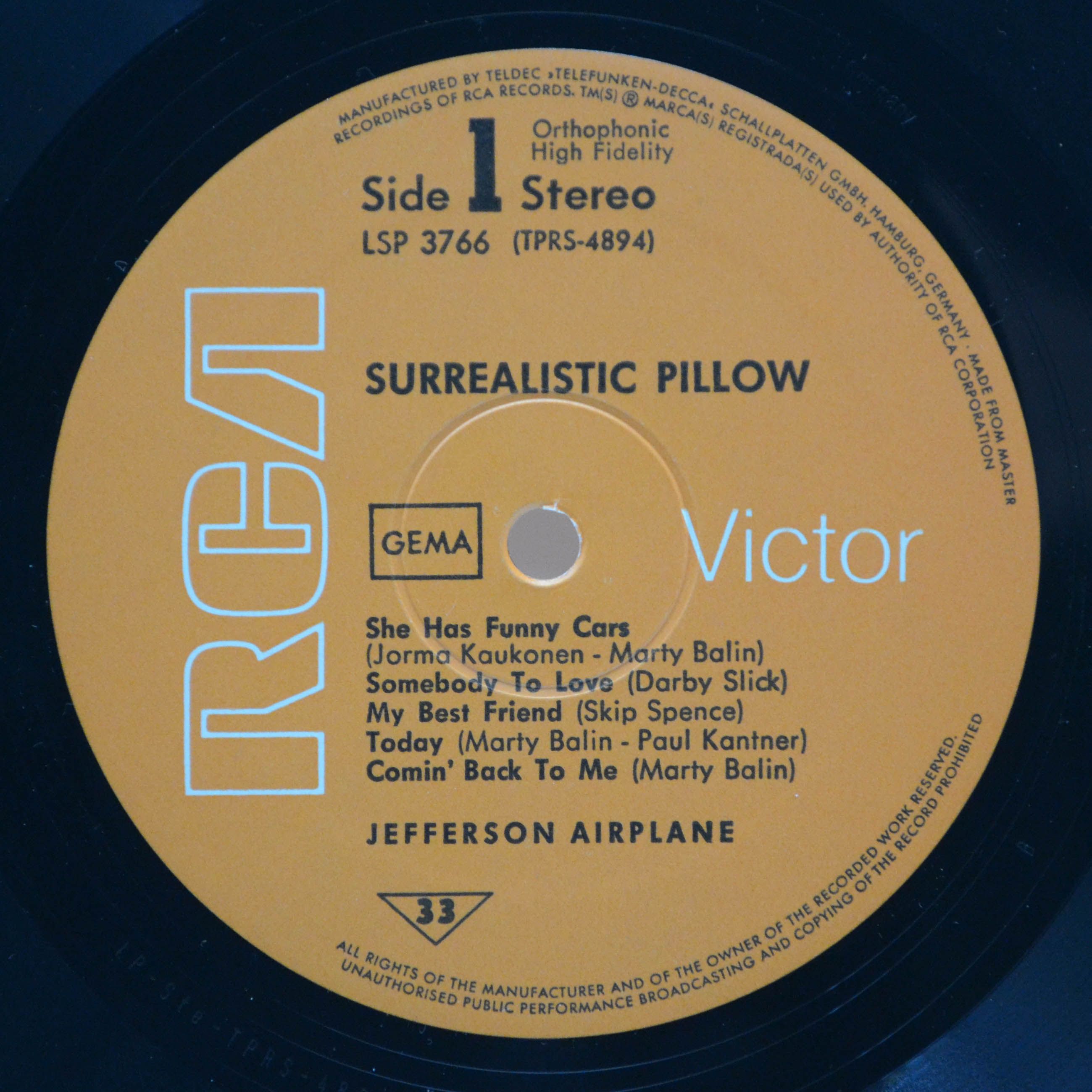 Jefferson Airplane — Surrealistic Pillow, 1967