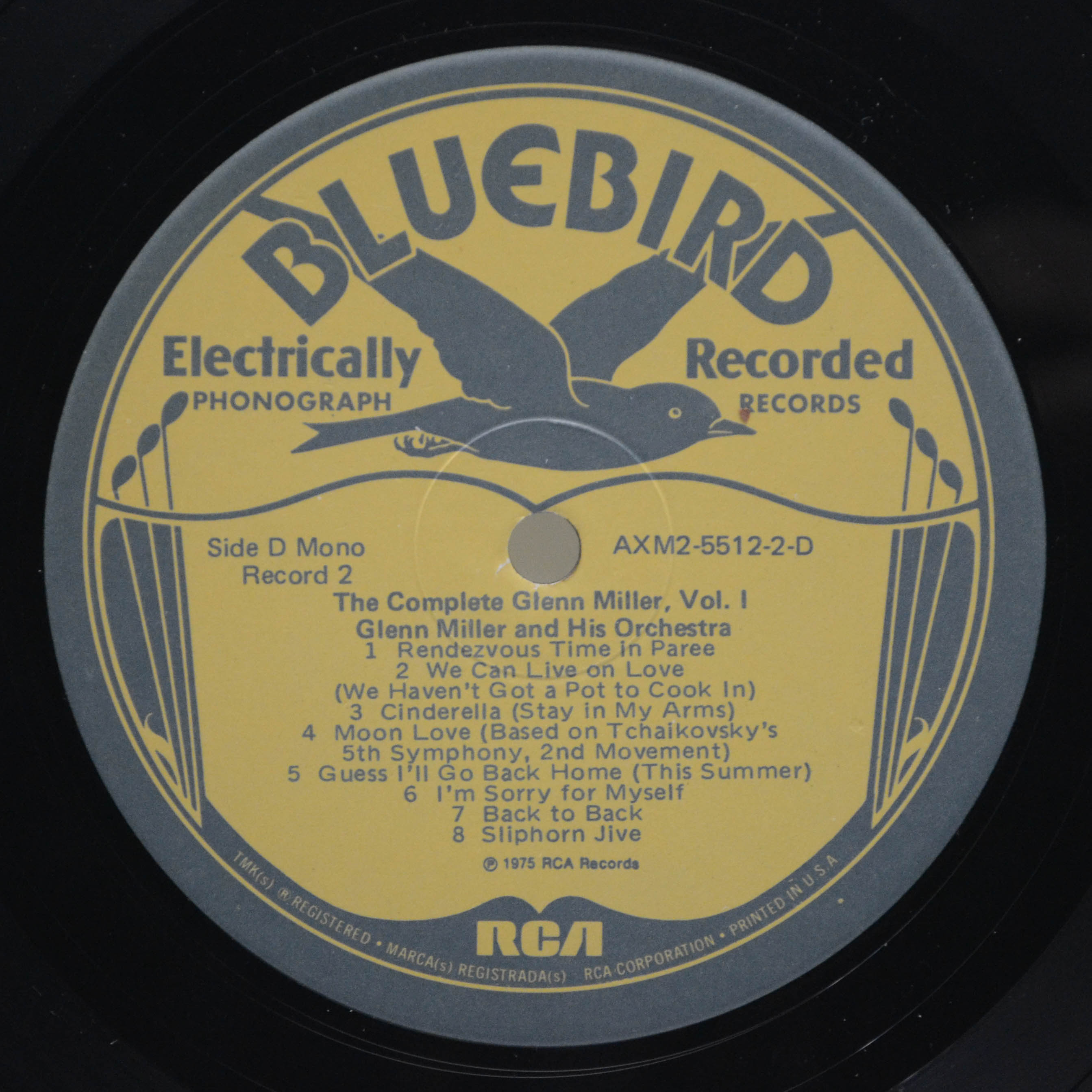 Glenn Miller — The Complete Glenn Miller Vol. 1 1938-1939 (2LP, USA), 1975