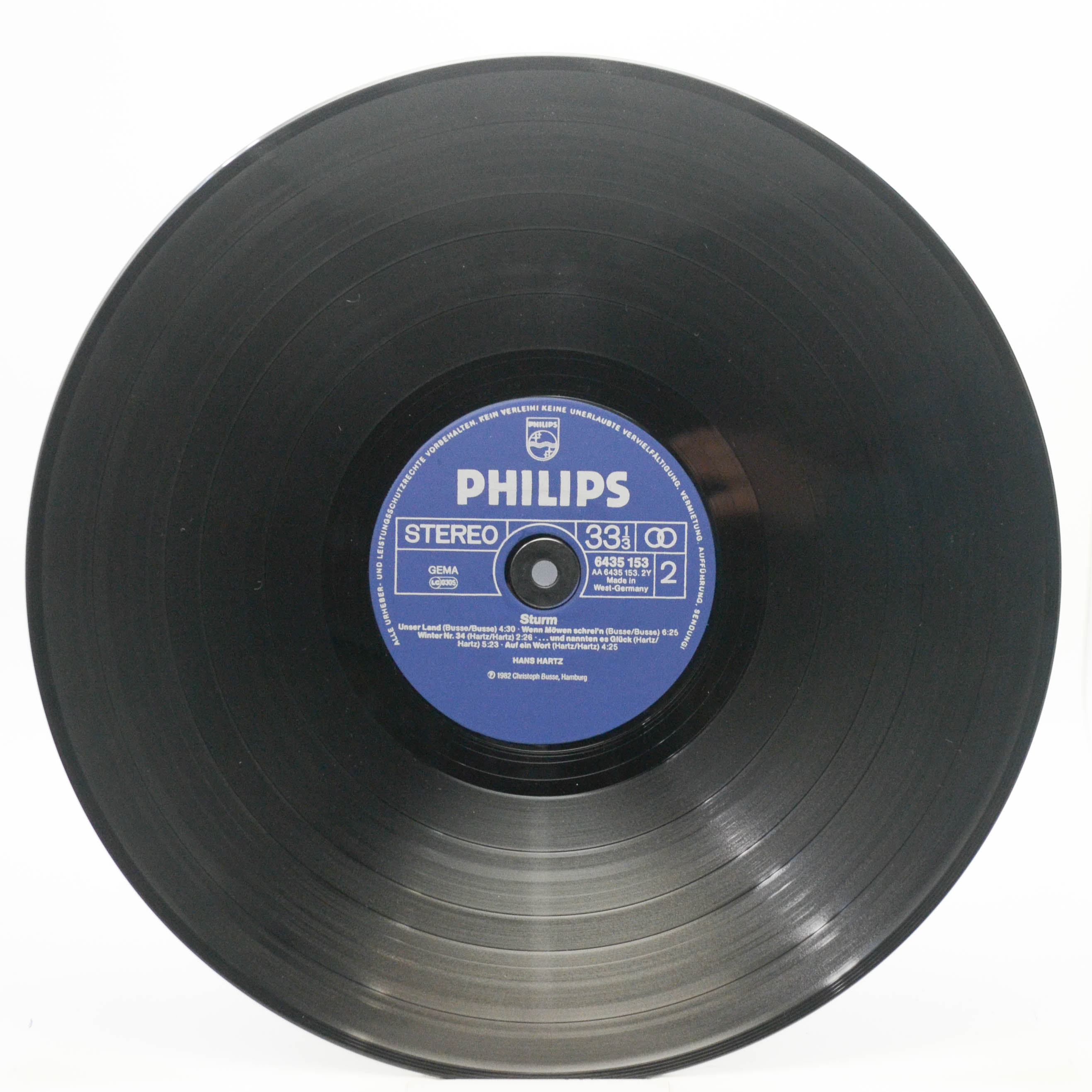 Hans Hartz — Sturm!, 1982
