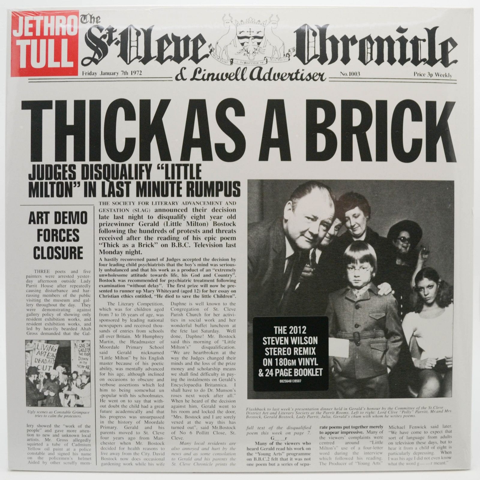 Jethro Tull — Thick As A Brick, 1972